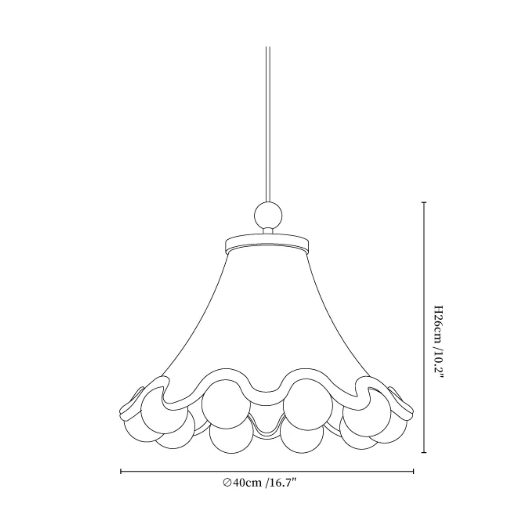 Mento Kleurrijke Hanglamp