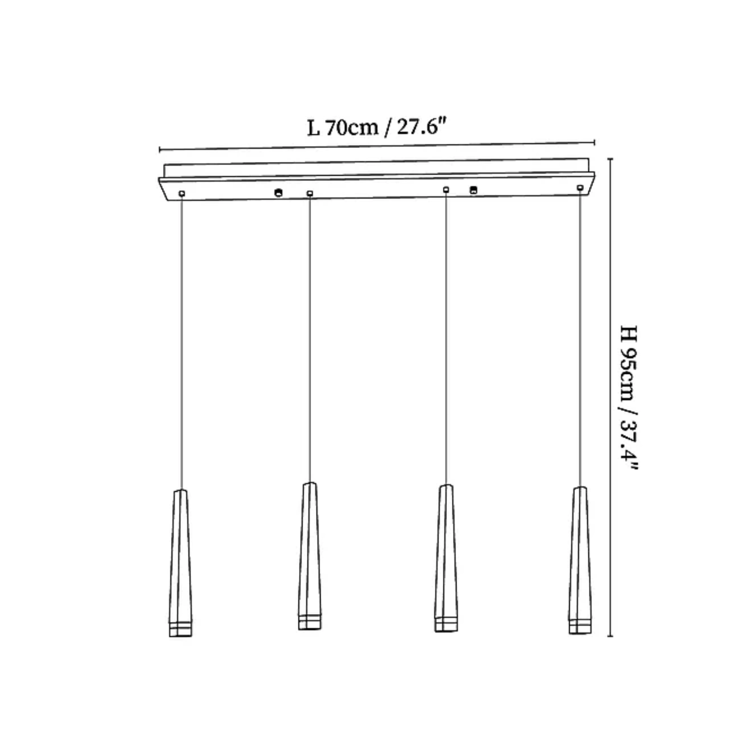 Vuurhoutje Hanglamp