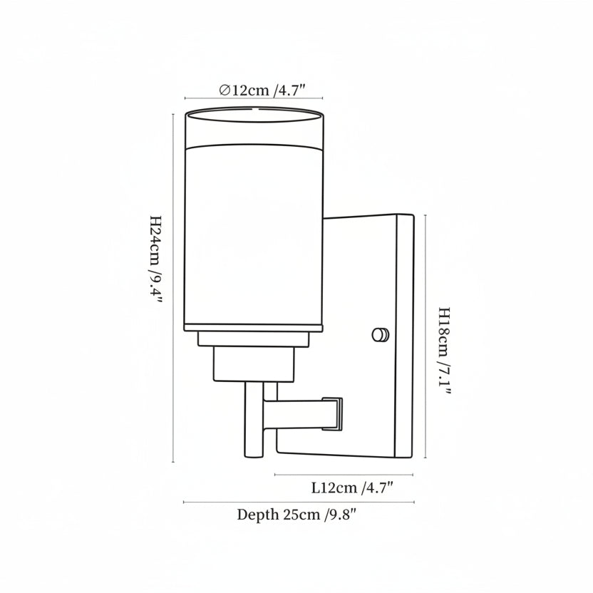Rilsan Wandlamp