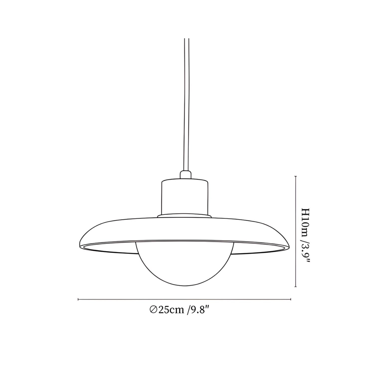 Arezmo Travertijnen Hanglamp