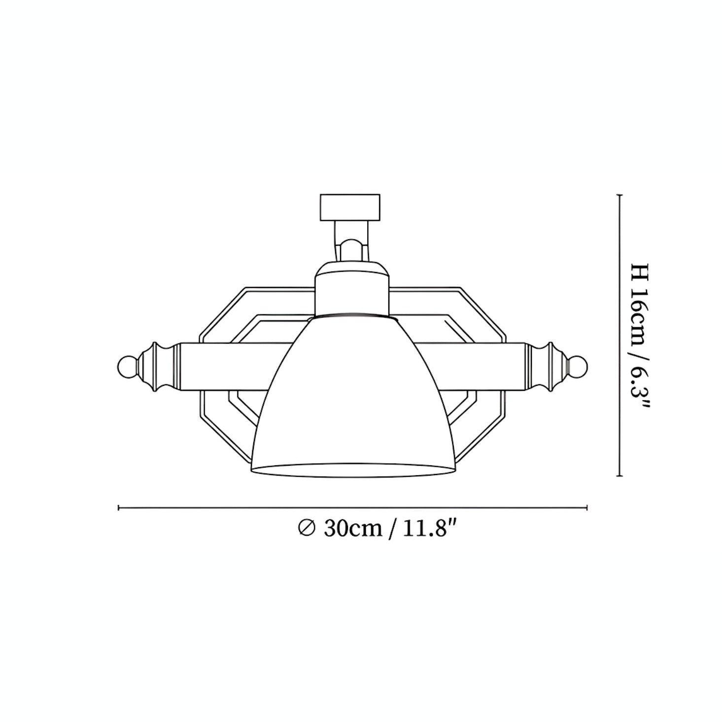 Lamena Wandlamp