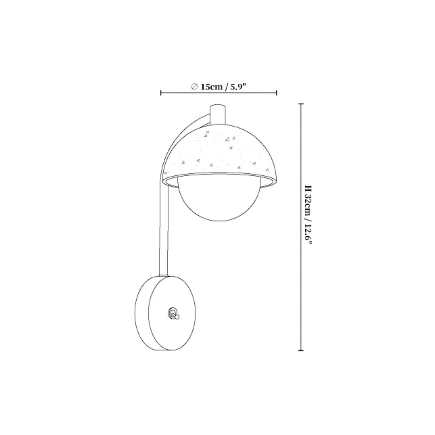 Reco Wandlamp