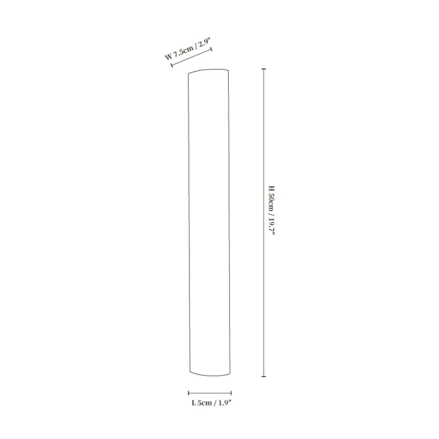 Lonemza Albasten Wandlamp