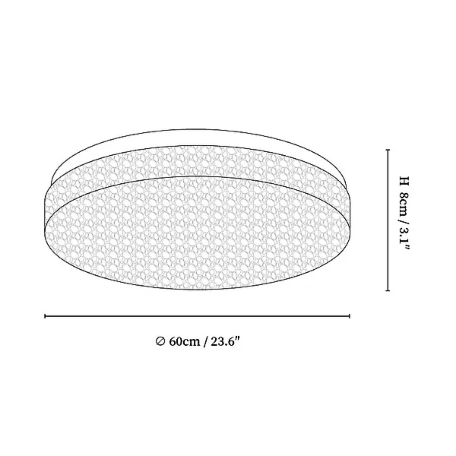 Cyphera Kristallen Plafondlamp