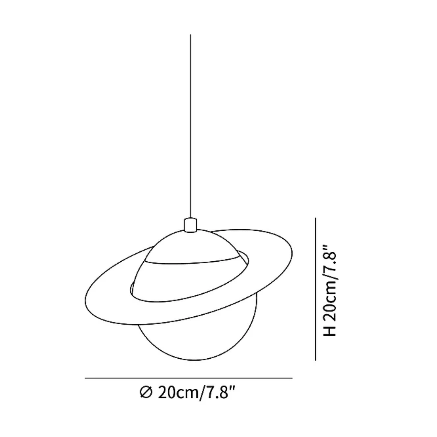 Saturno Hanglamp