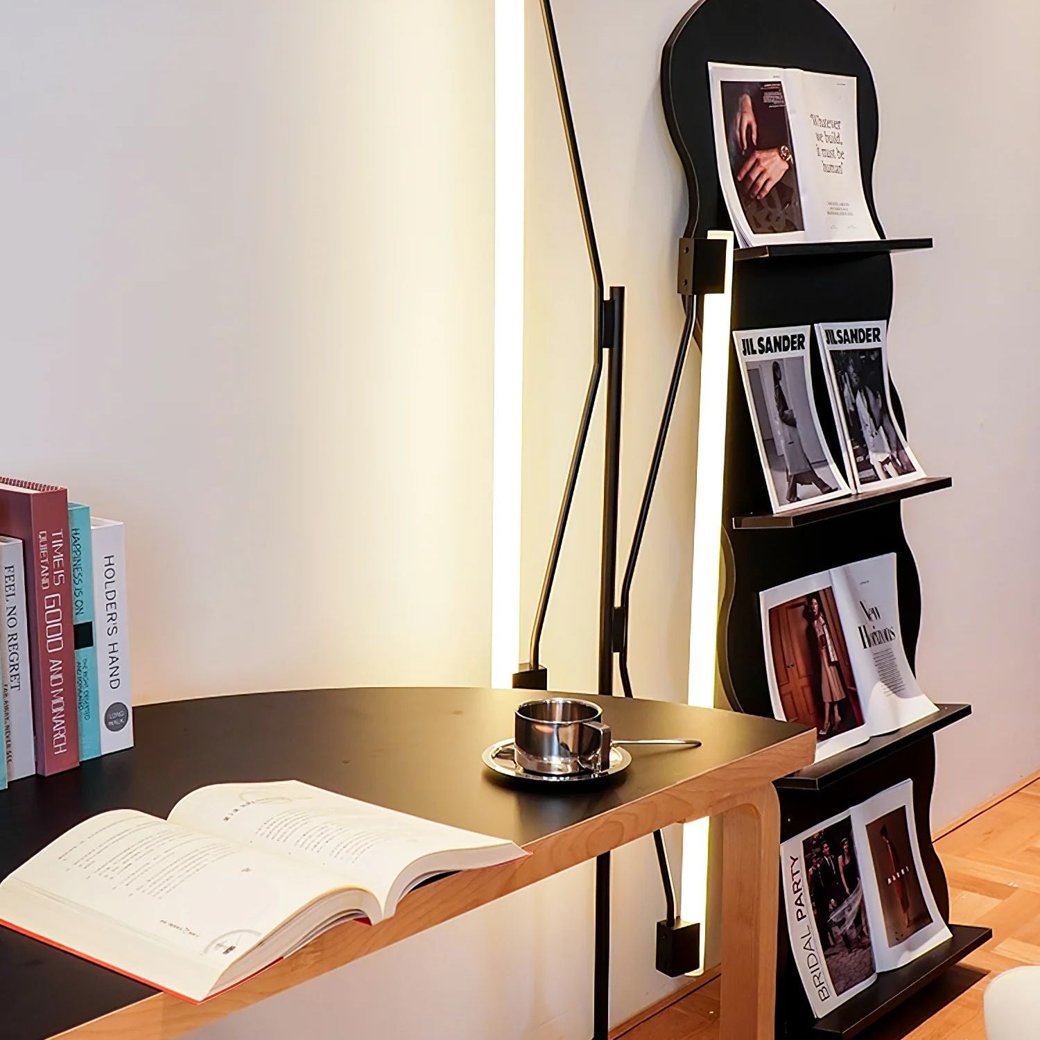 Duo Lineaire Vloerlamp
