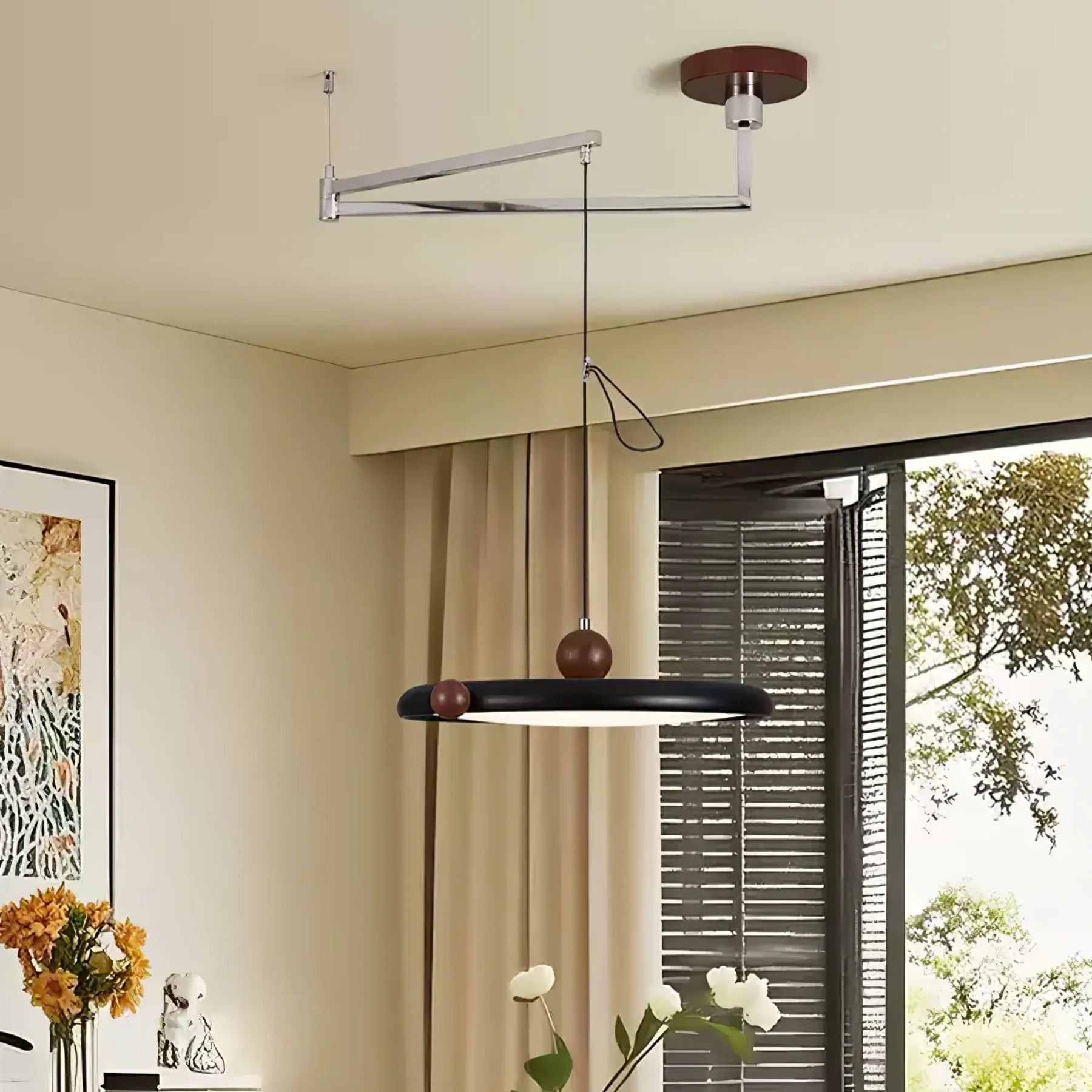 Ember Swing Arm Hanglamp