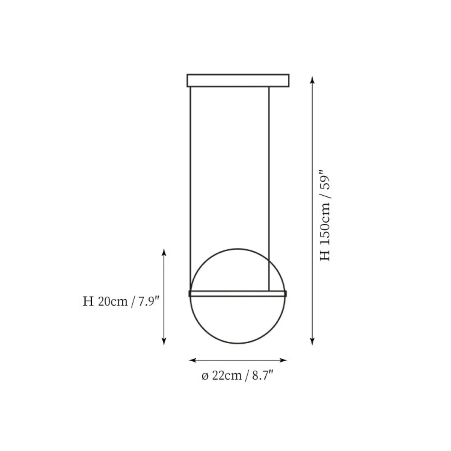 Obreso Hanglamp