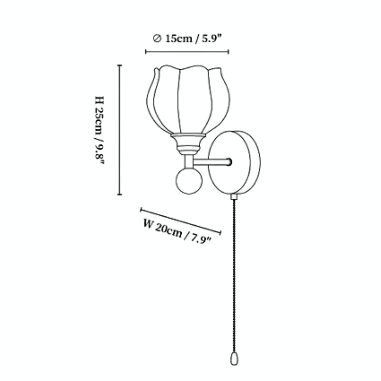 Locelle Wandlamp