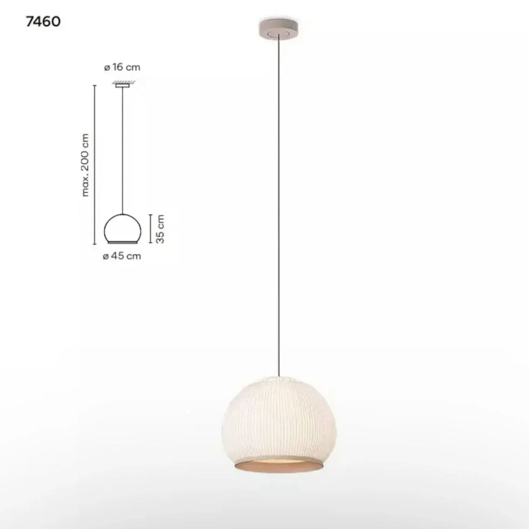Mirelo Japandi Hanglamp