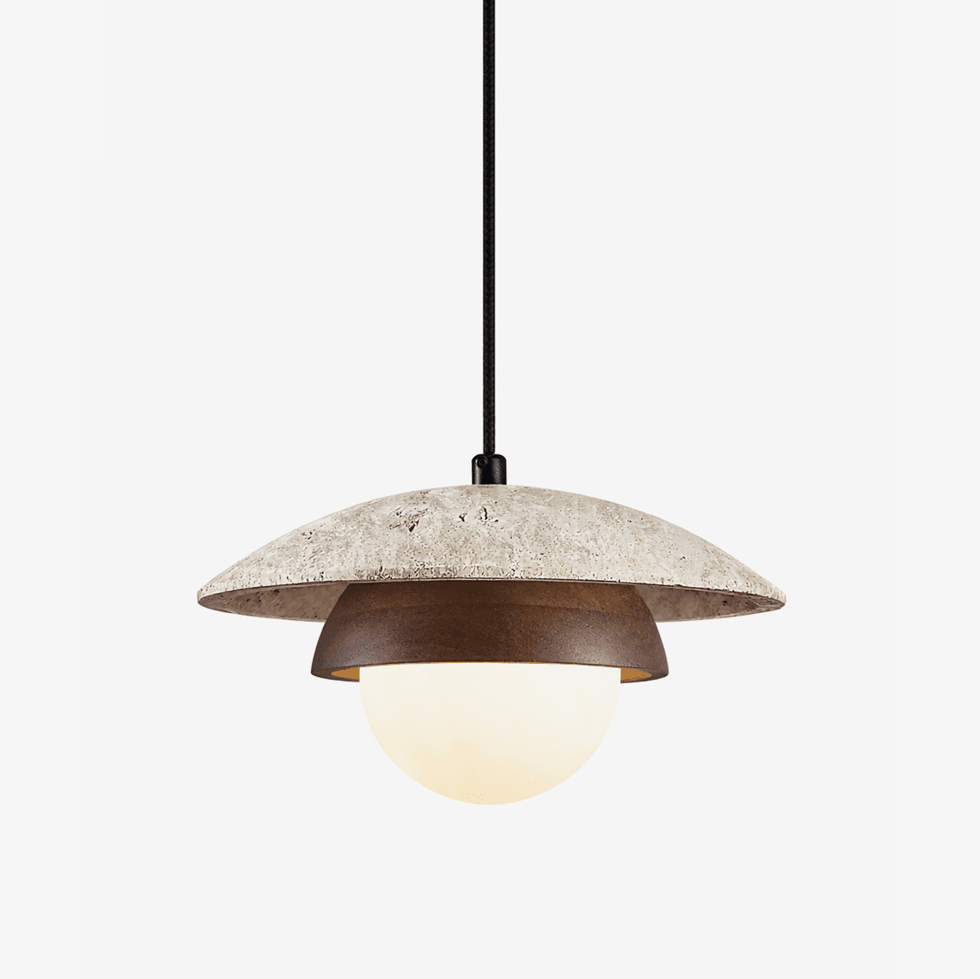 Myzo Gelaagde Travertijnen Hanglamp