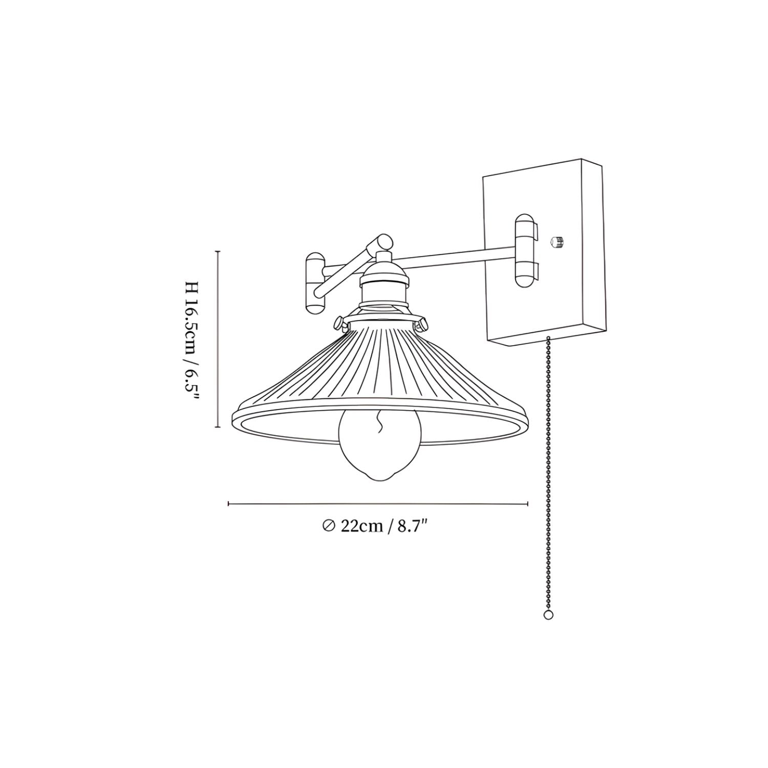 Klimo Wandlamp