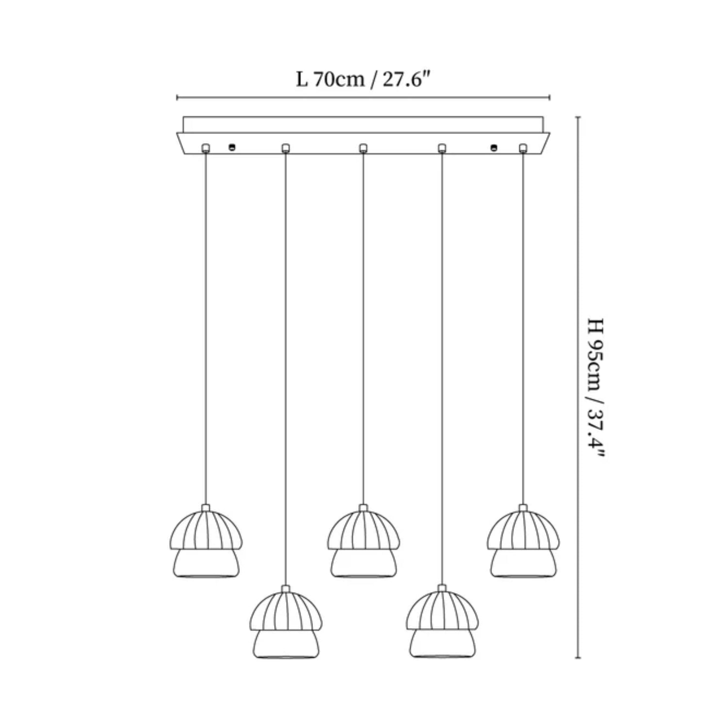 Cluvome Hanglamp