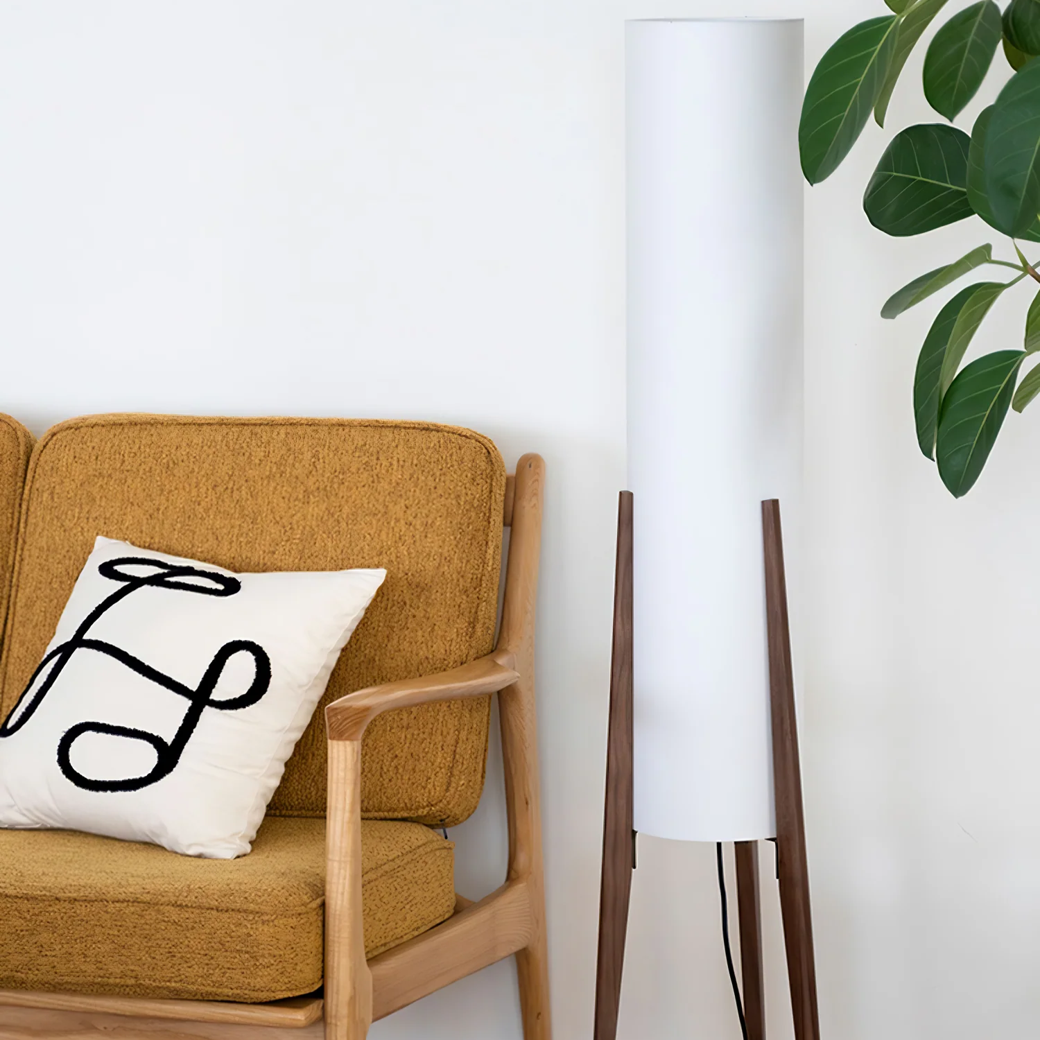 Mopose Japandi Stijl Vloerlamp