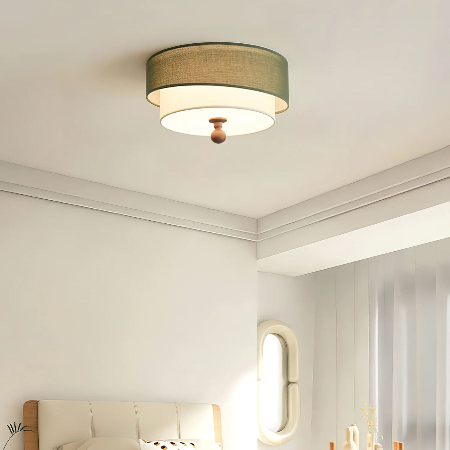 Bolton Japandi Stijl Plafondlamp