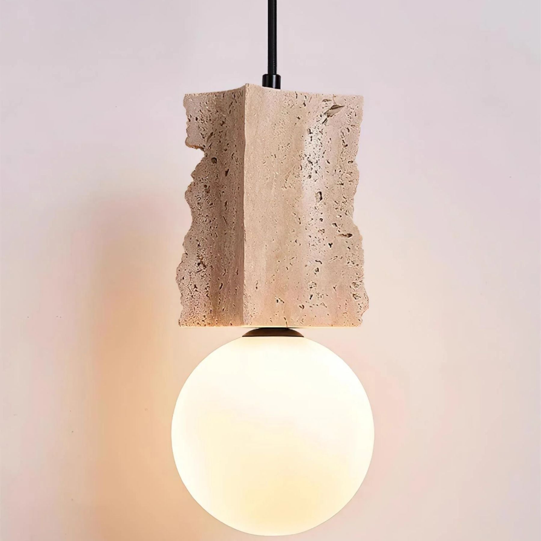 Gebroken Steenontwerp Hanglamp