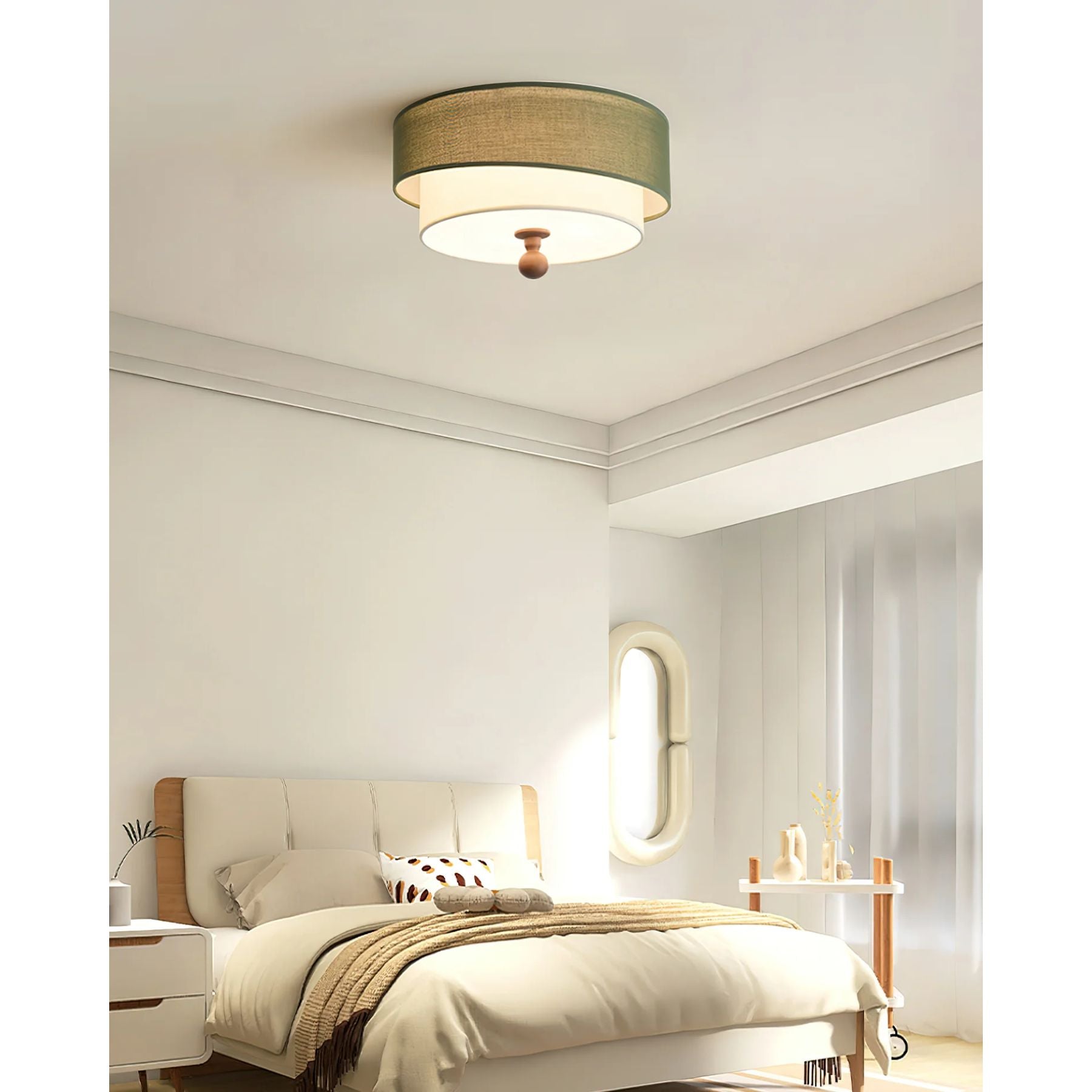Bolton Japandi Stijl Plafondlamp