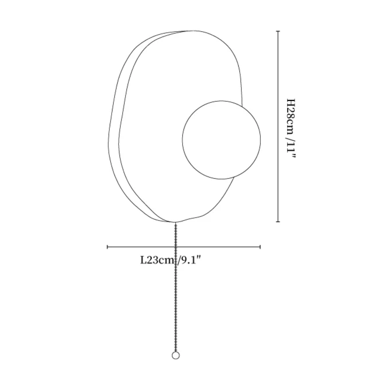 Legima Houten Wandlamp