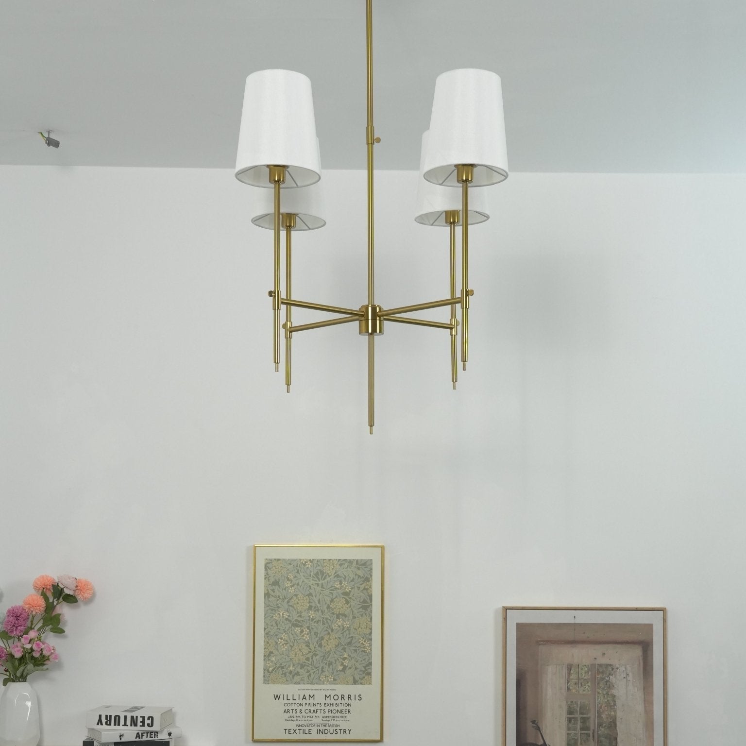 Delavo Messing Plafondlamp
