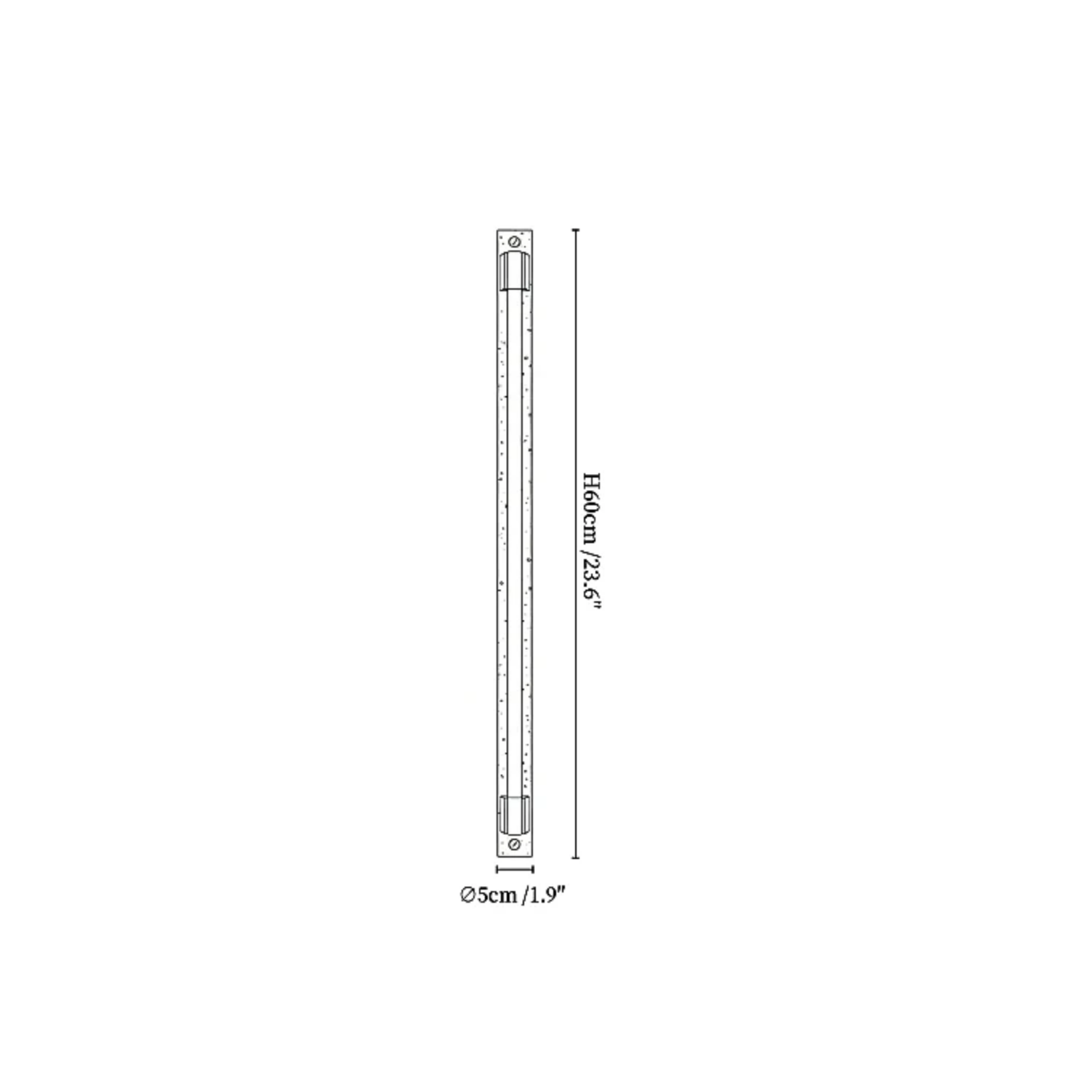 Fomessi Natuursteen Wandlamp