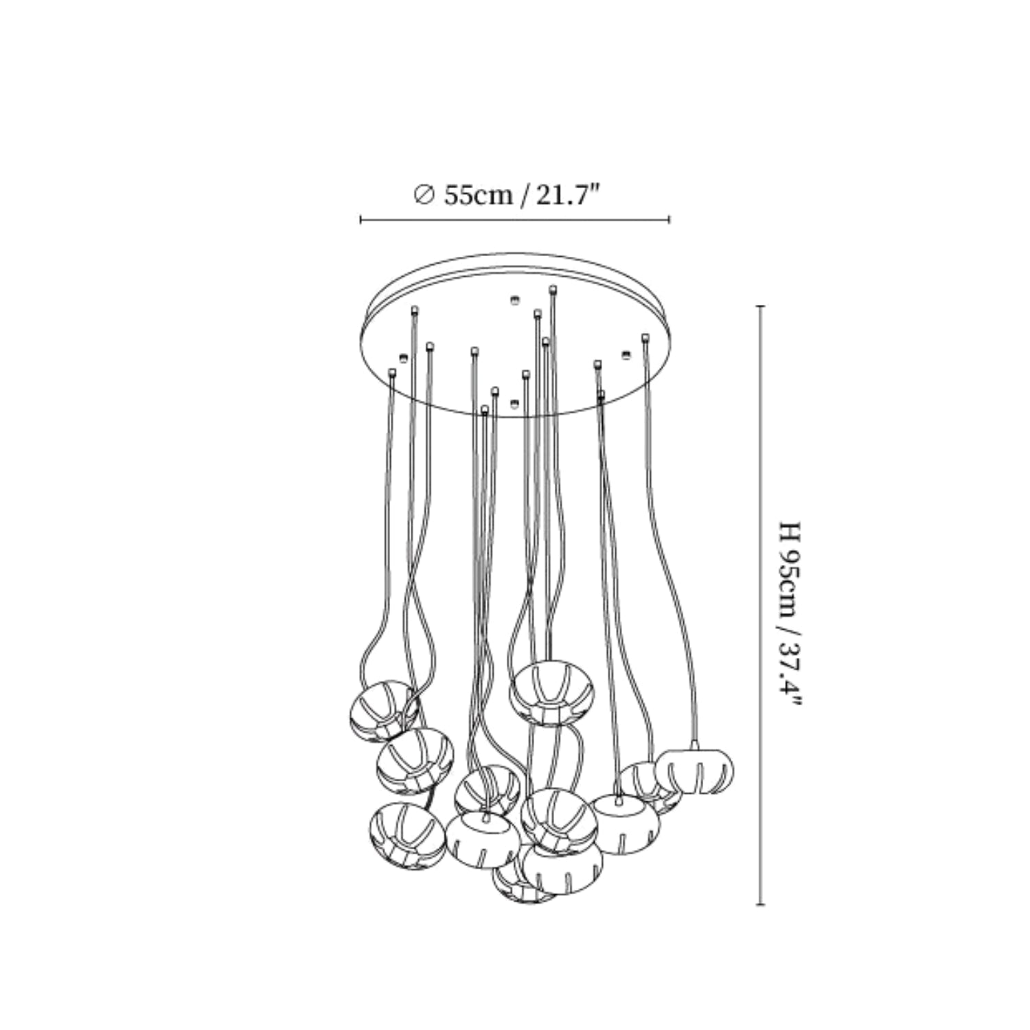 Moz Pompoen Design Hanglamp