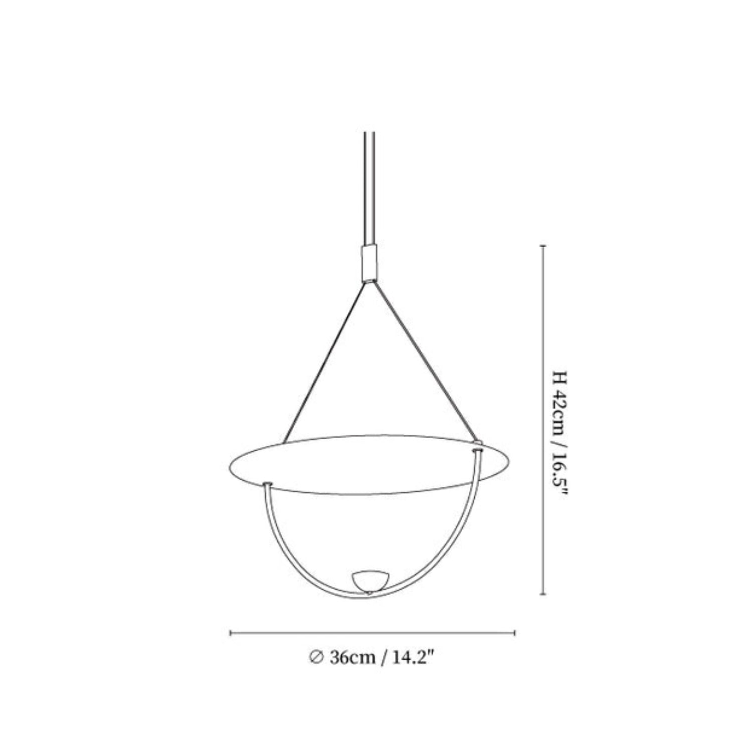 Jocella Disc Hanglamp