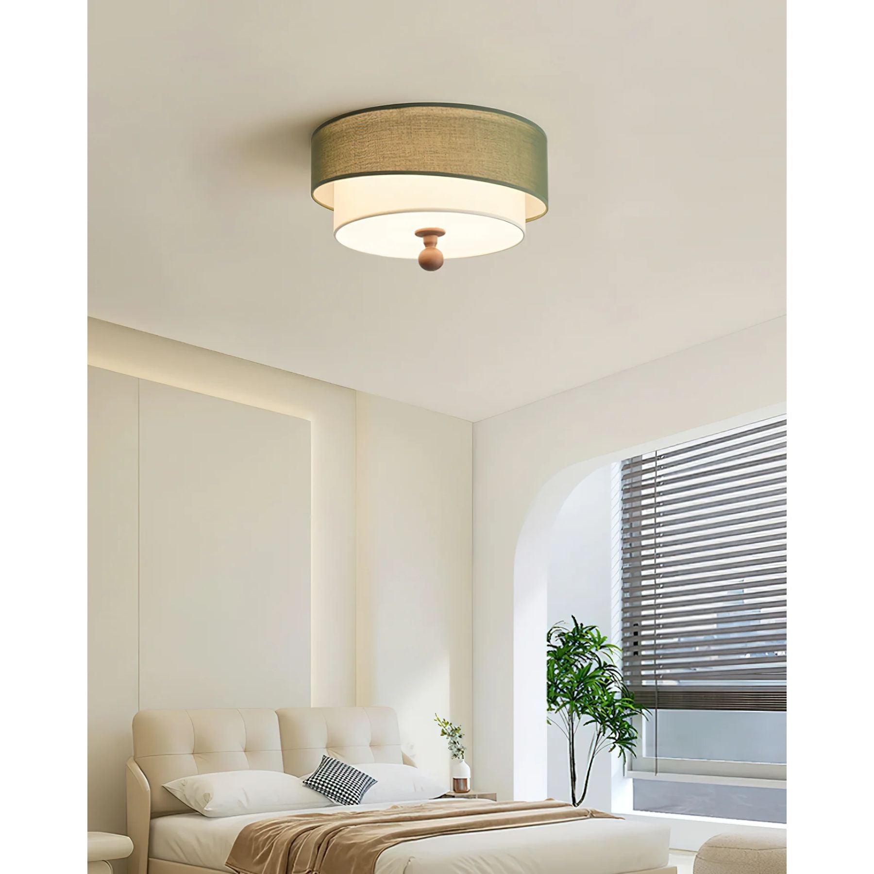 Bolton Japandi Stijl Plafondlamp