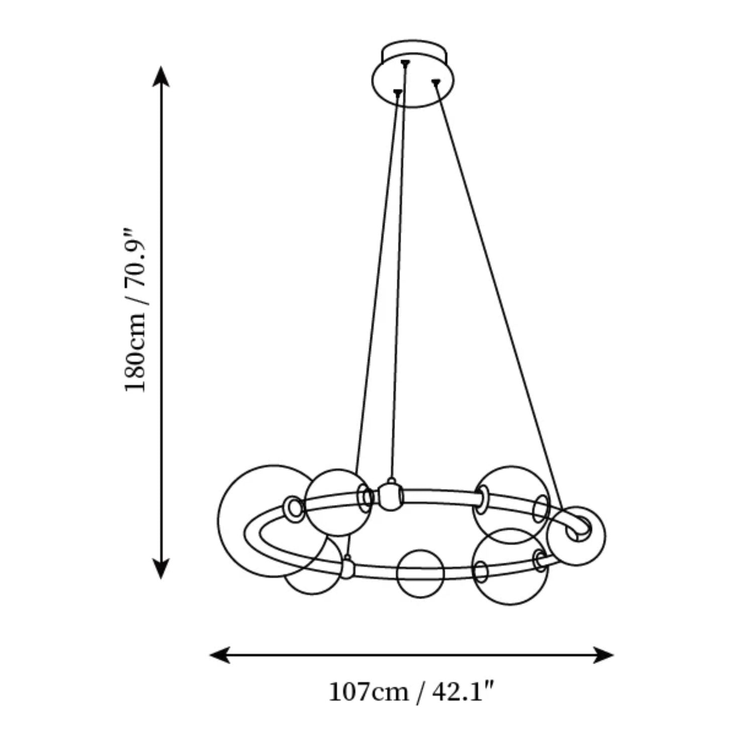 Pupelzo Circulaire Hanglamp