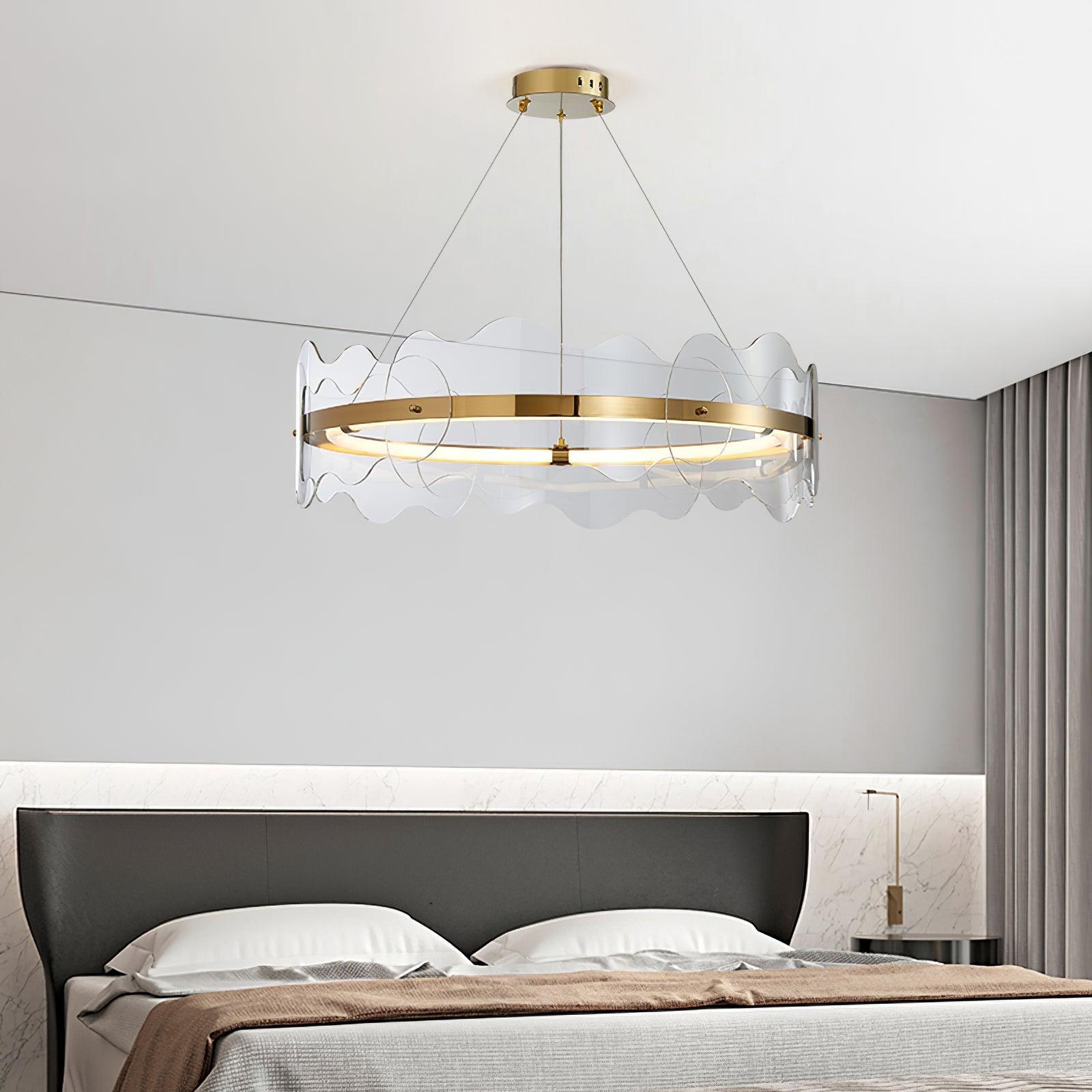 Acrylon Waved Hanglamp