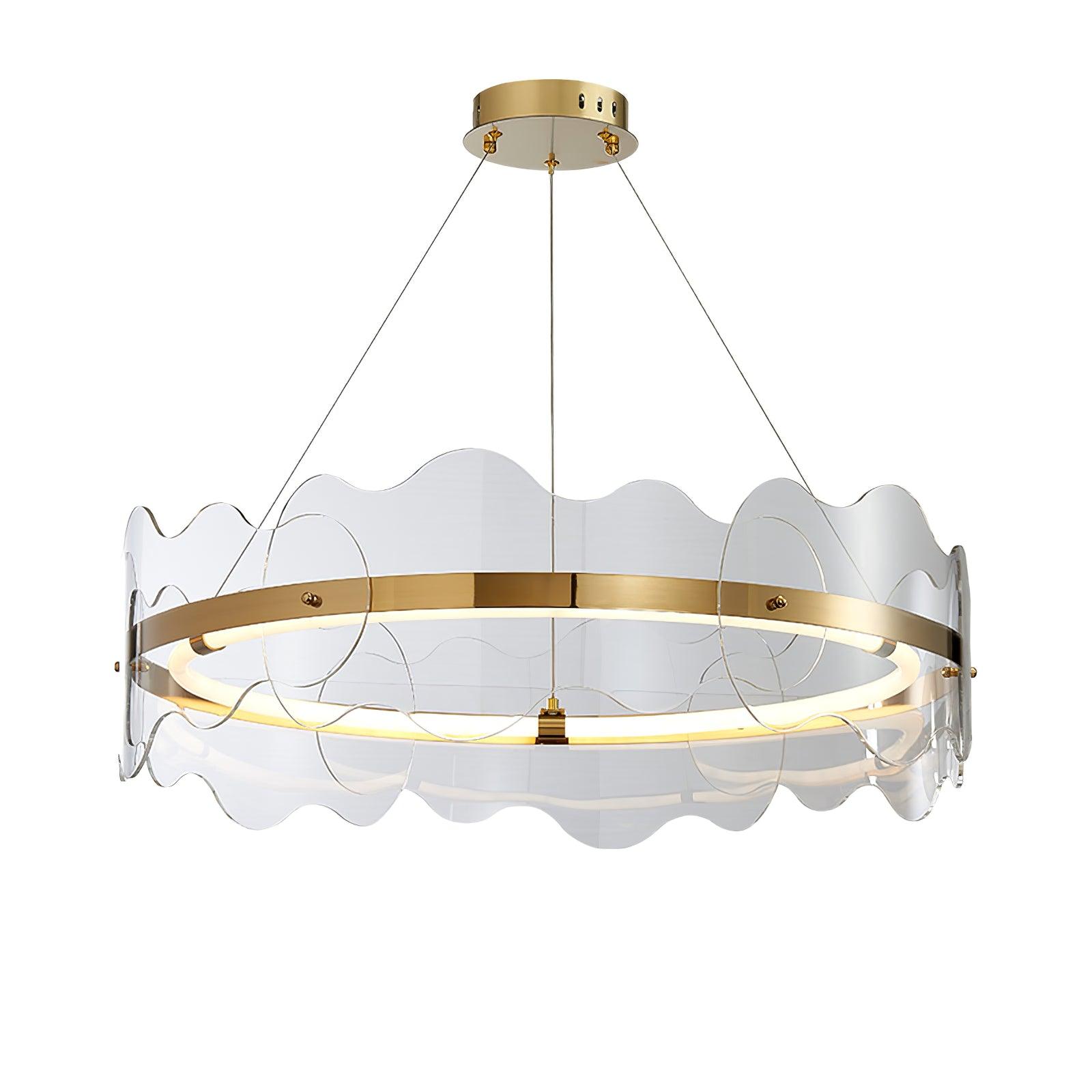 Acrylon Waved Hanglamp