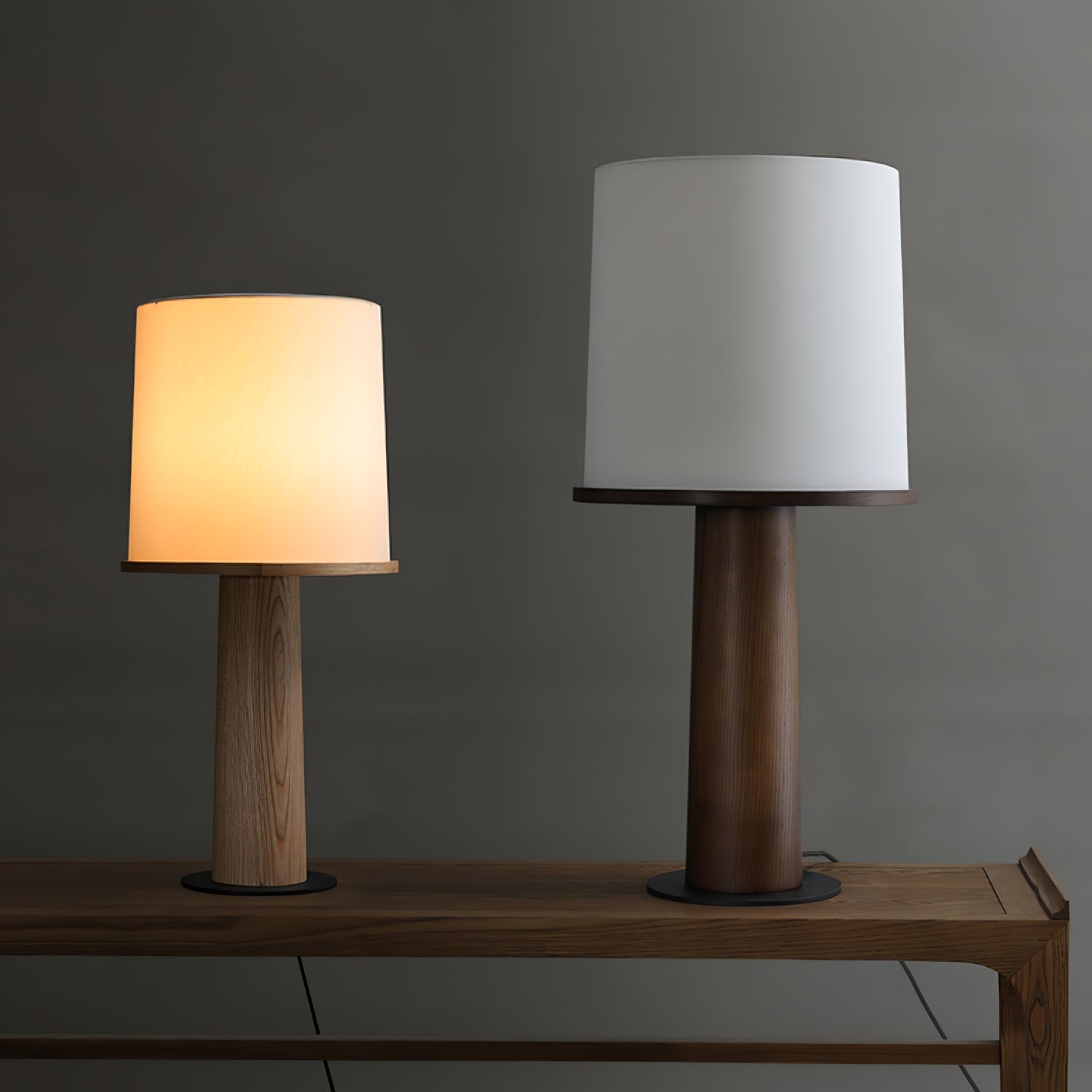 Teza Houten Tafellamp