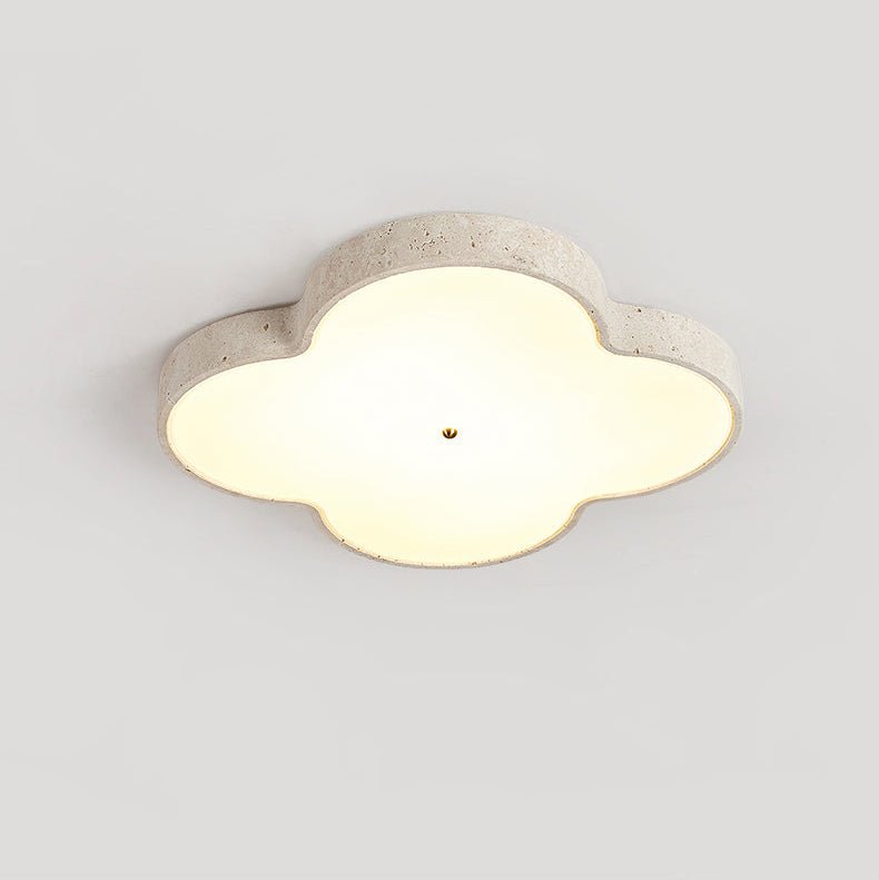 Wolk Design Travertijnen Plafondlamp