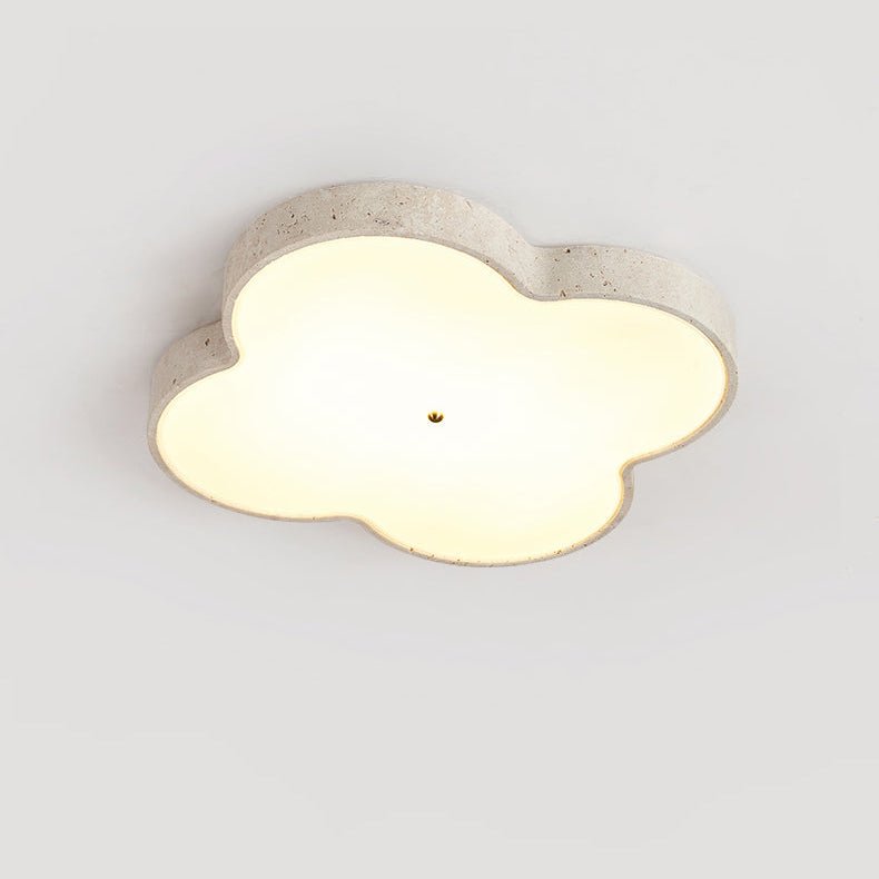 Wolk Design Travertijnen Plafondlamp