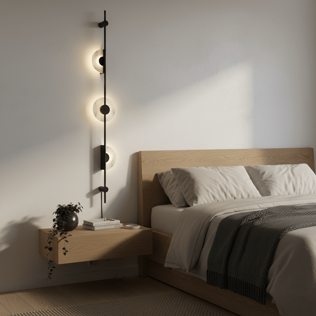 Duelsy Verticale Wandlamp Met Stekker