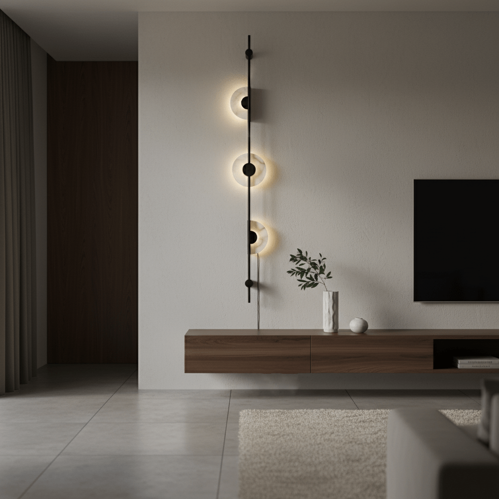 Duelsy Verticale Wandlamp Met Stekker