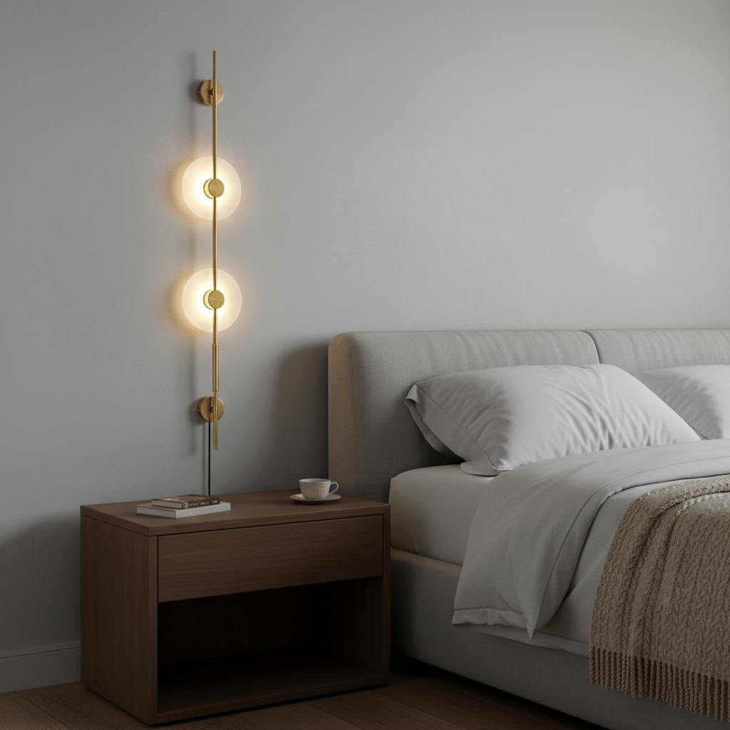 Duelsy Verticale Wandlamp Met Stekker