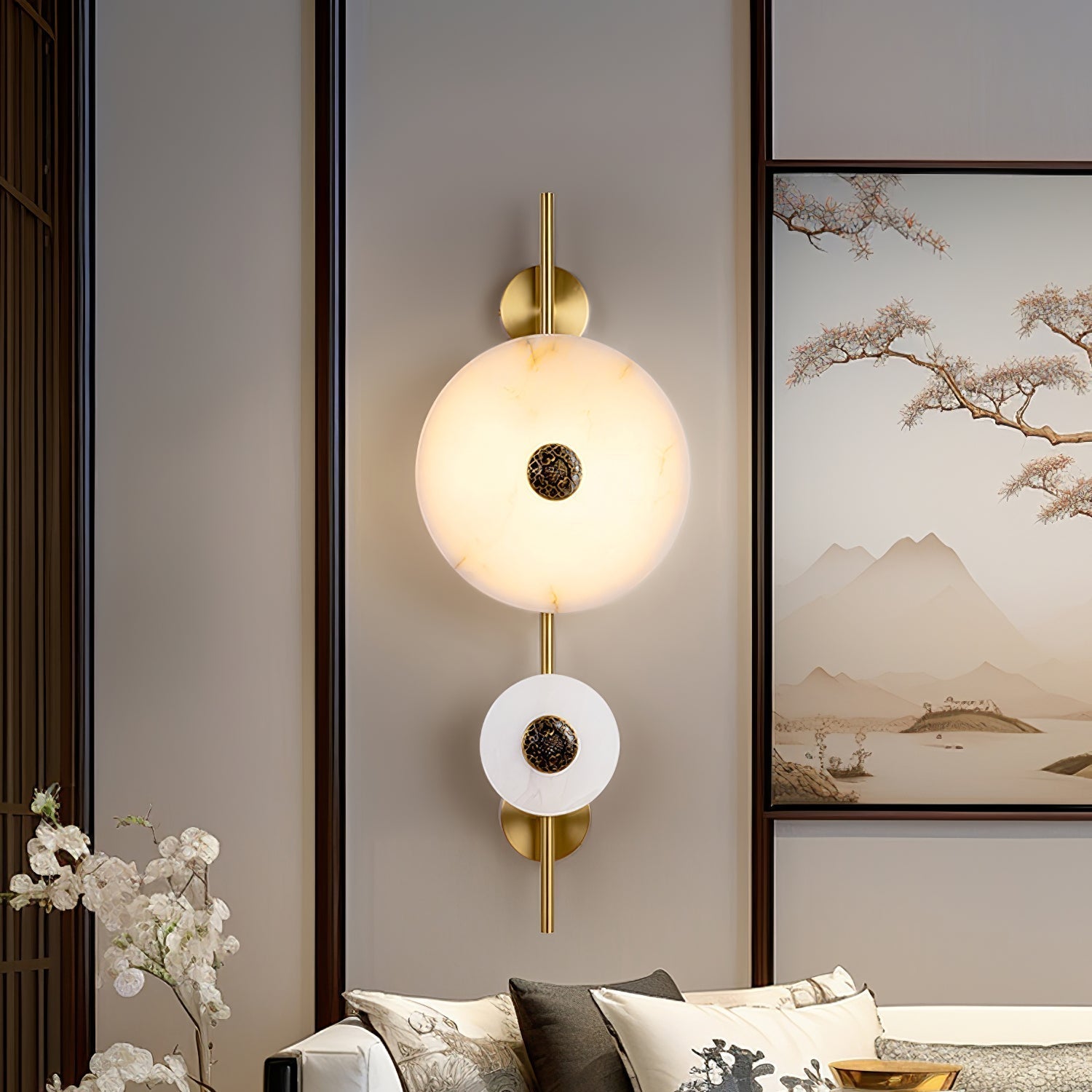 Mesona Albasten Wandlamp