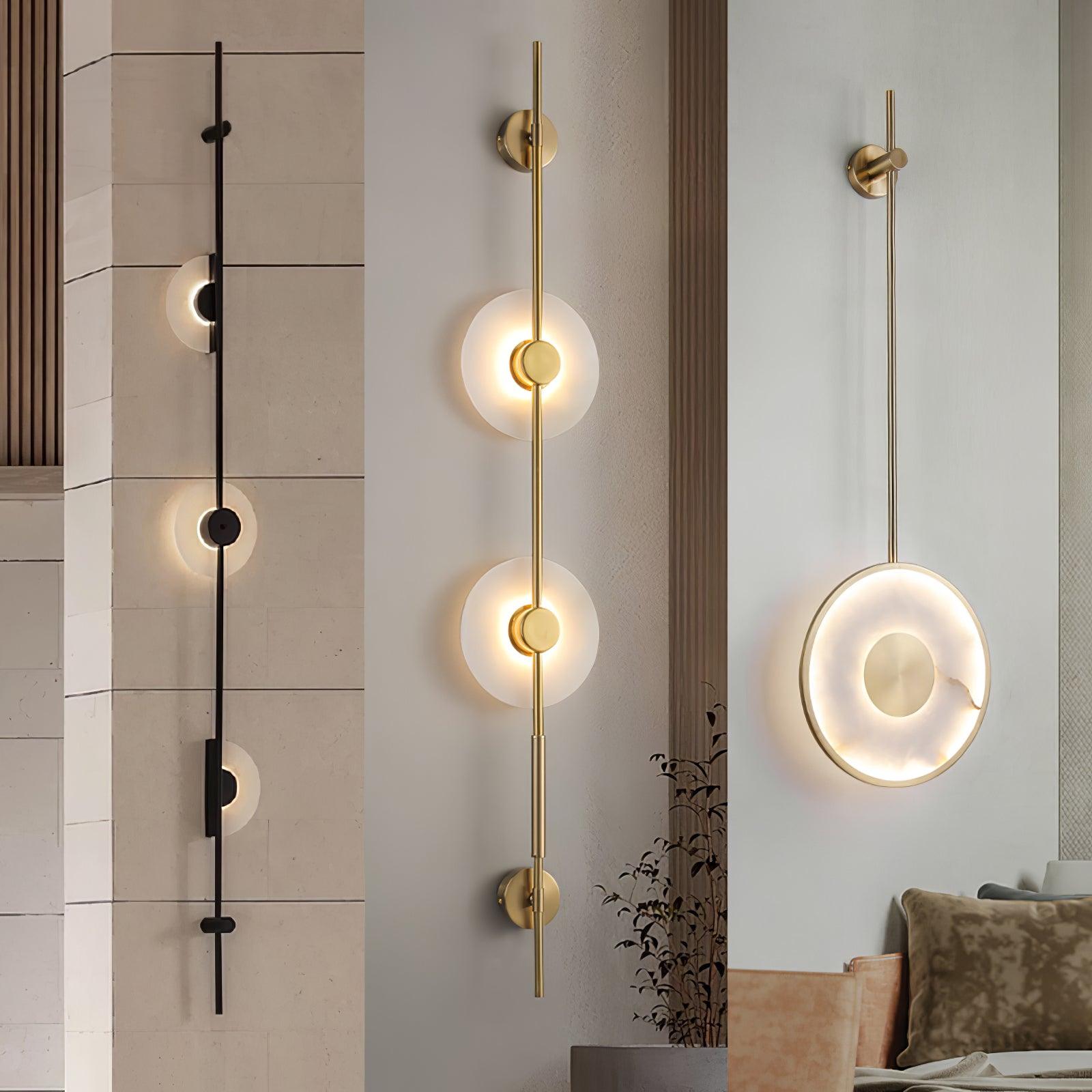 Duelsy Verticale Wandlamp Met Stekker