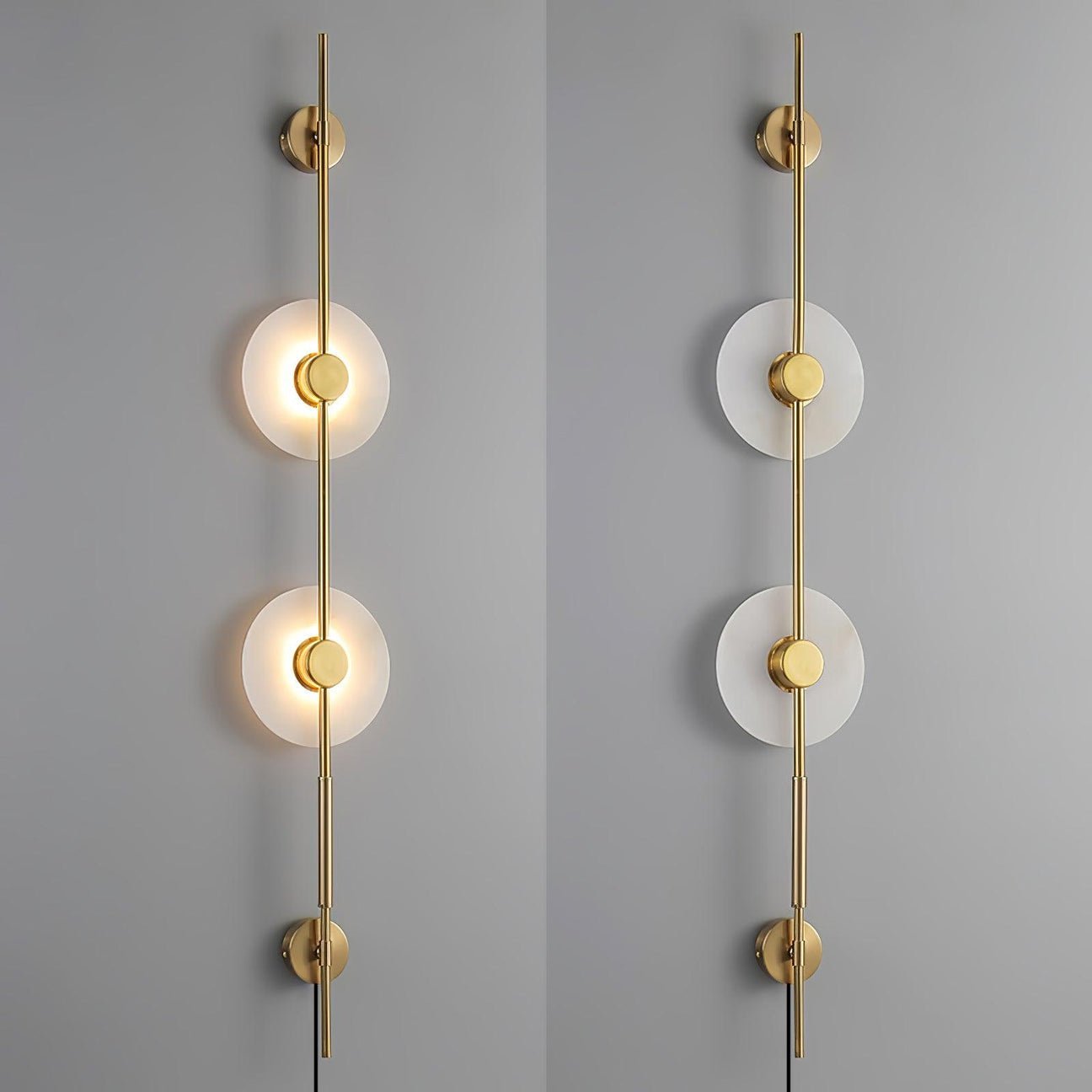 Duelsy Verticale Wandlamp Met Stekker
