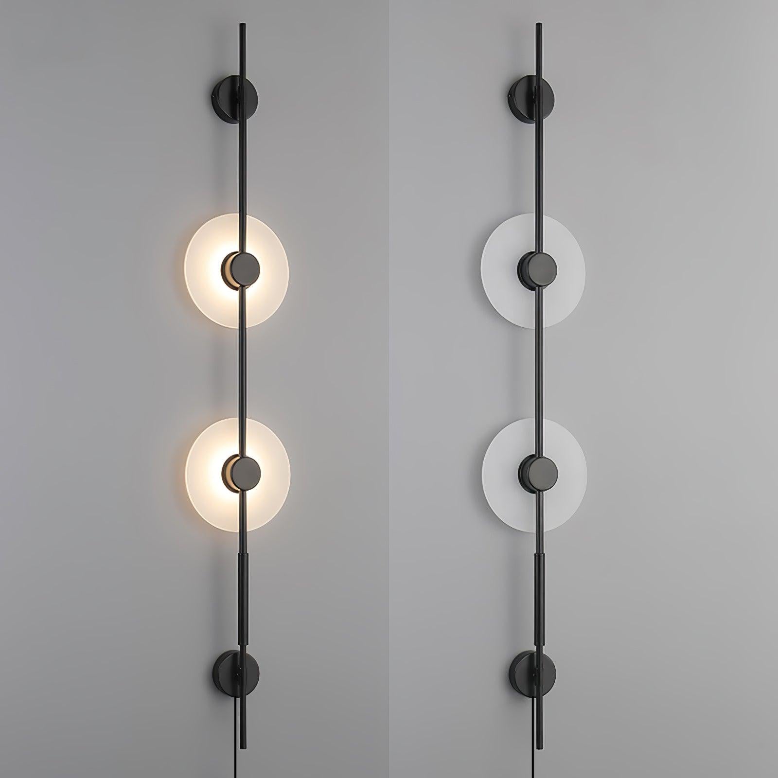 Duelsy Verticale Wandlamp Met Stekker