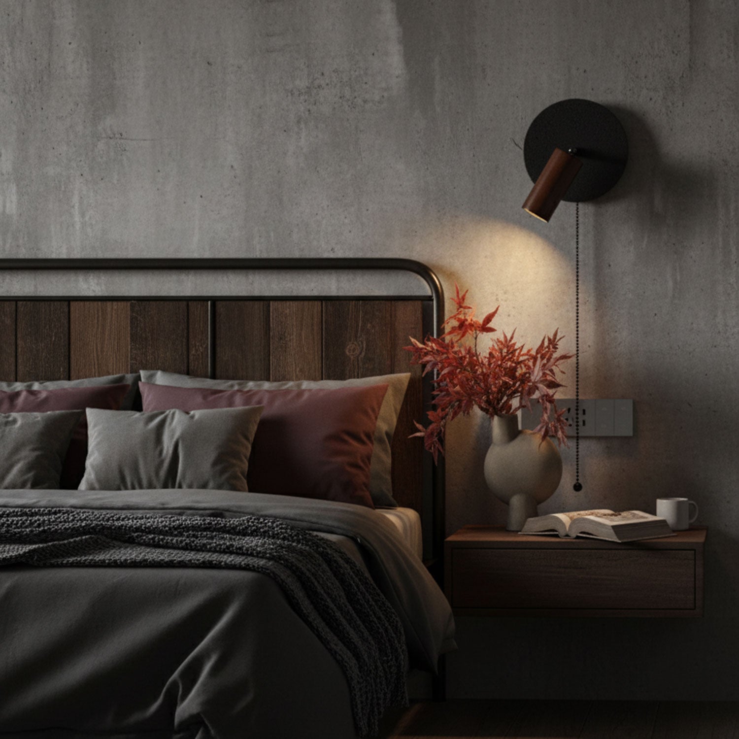 Alensi Natuursteen Wandlamp