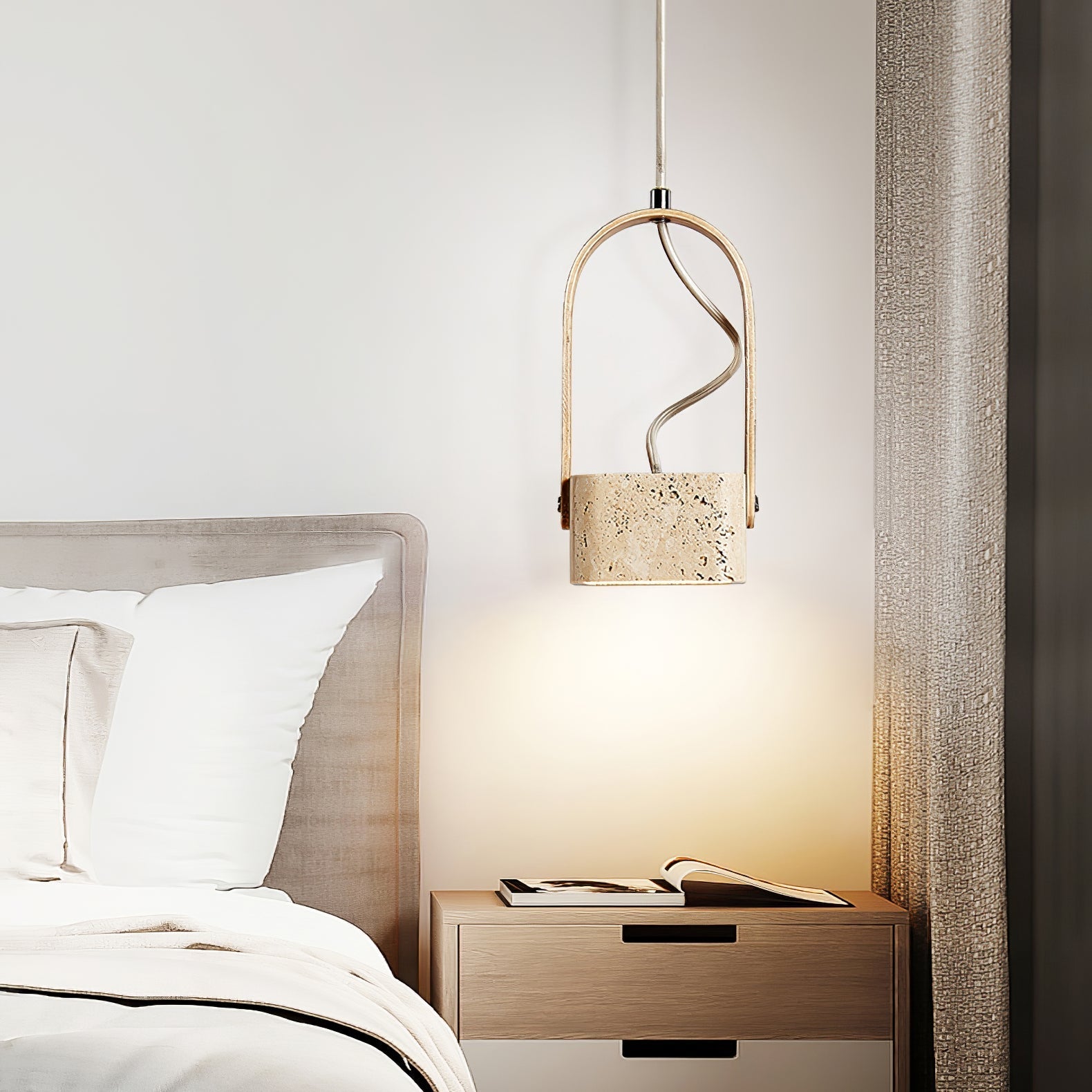 Lorecello Natuursteen Hanglamp