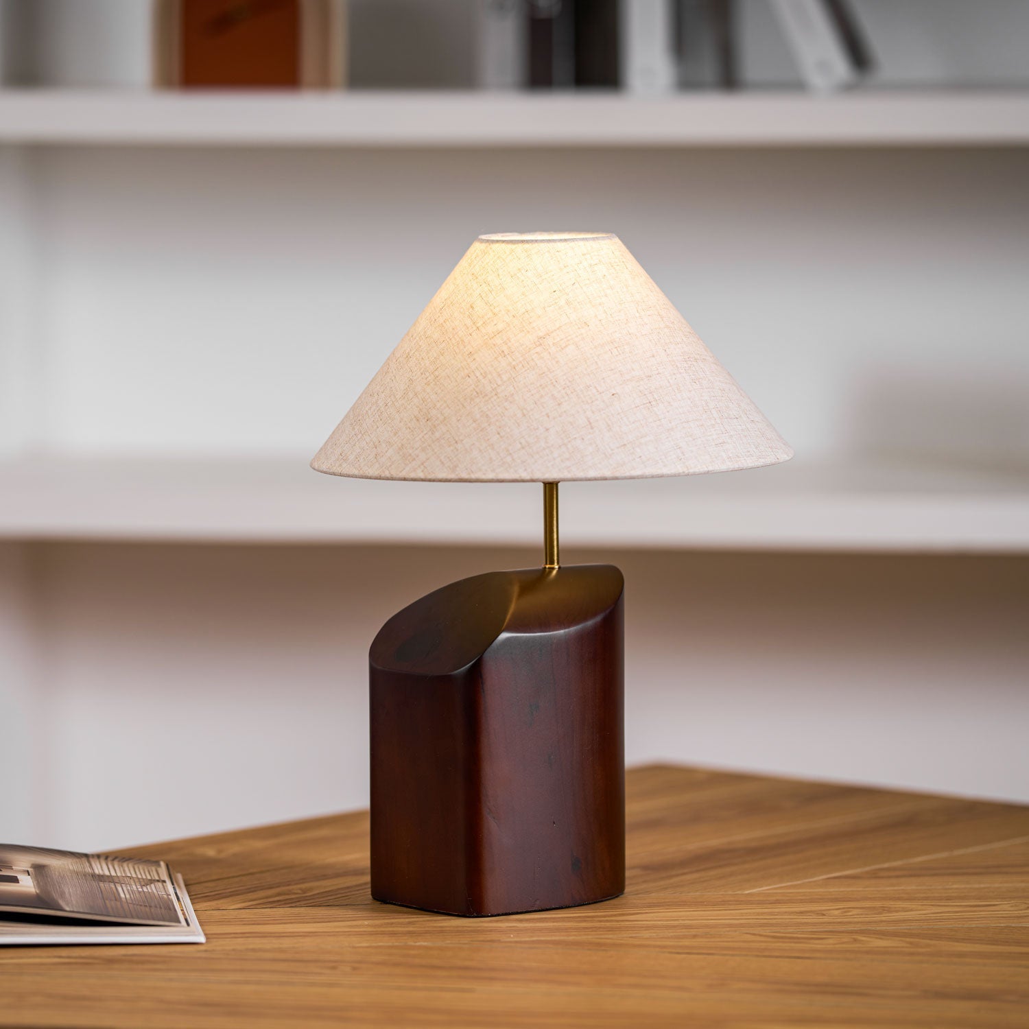 Tellon Houten Tafellamp