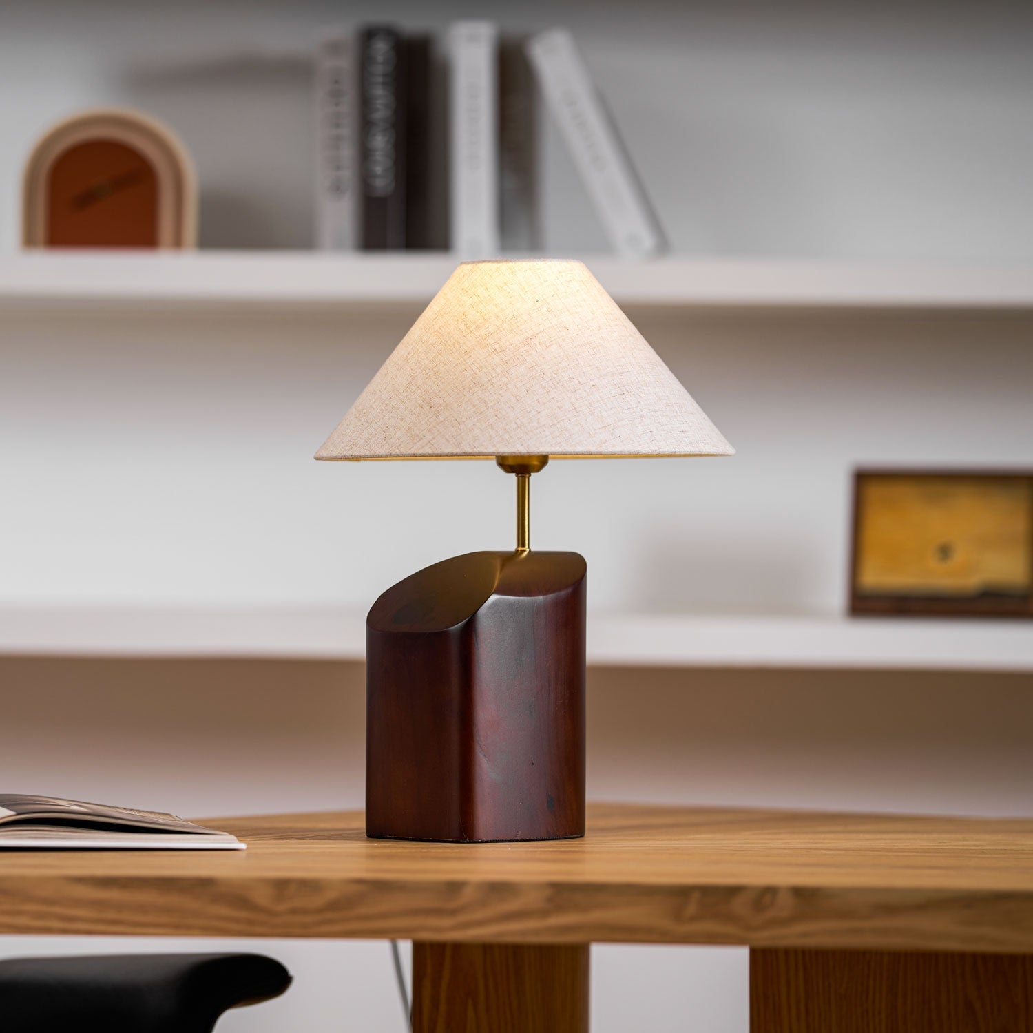 Tellon Houten Tafellamp