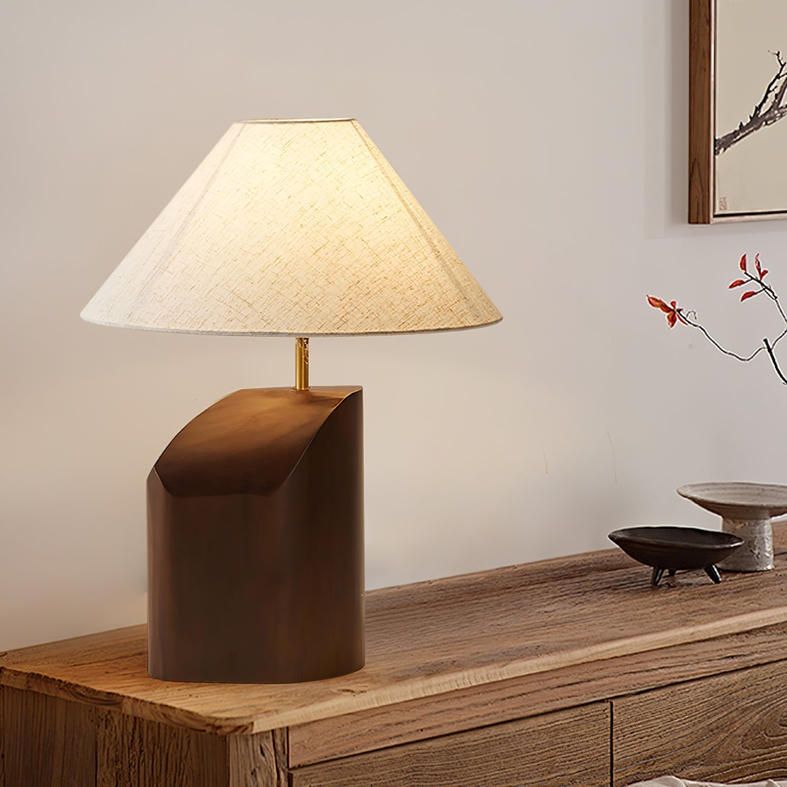 Tellon Houten Tafellamp