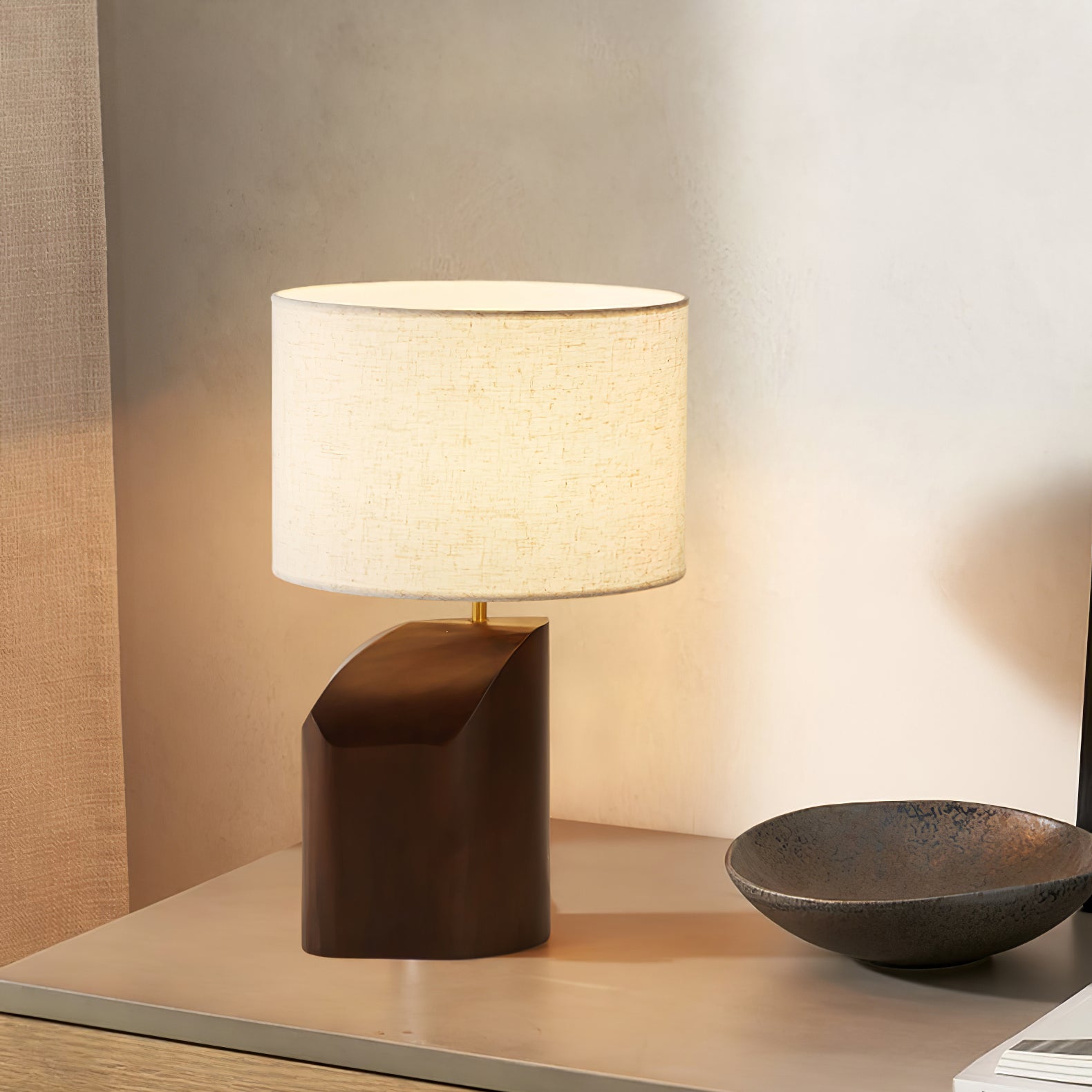 Tellon Houten Tafellamp