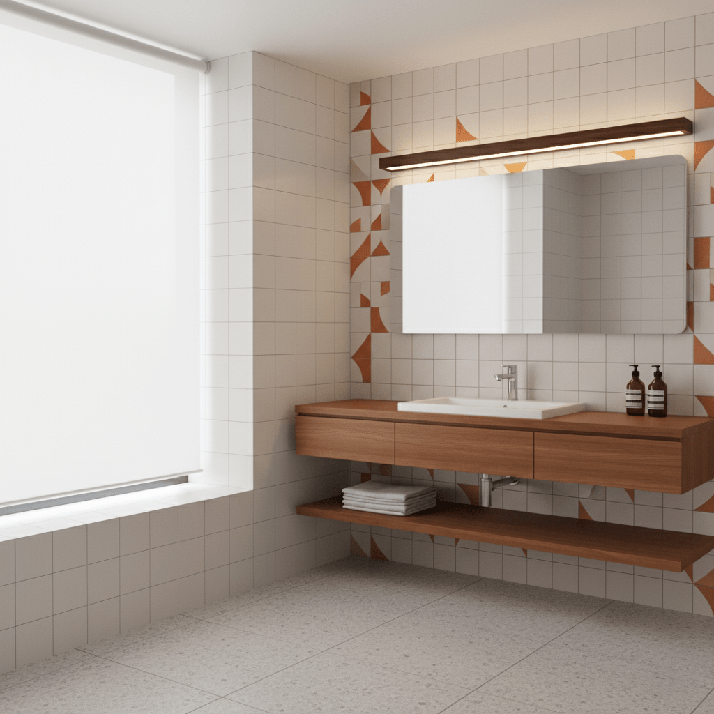 Meron Lineaire Houten Wandlamp
