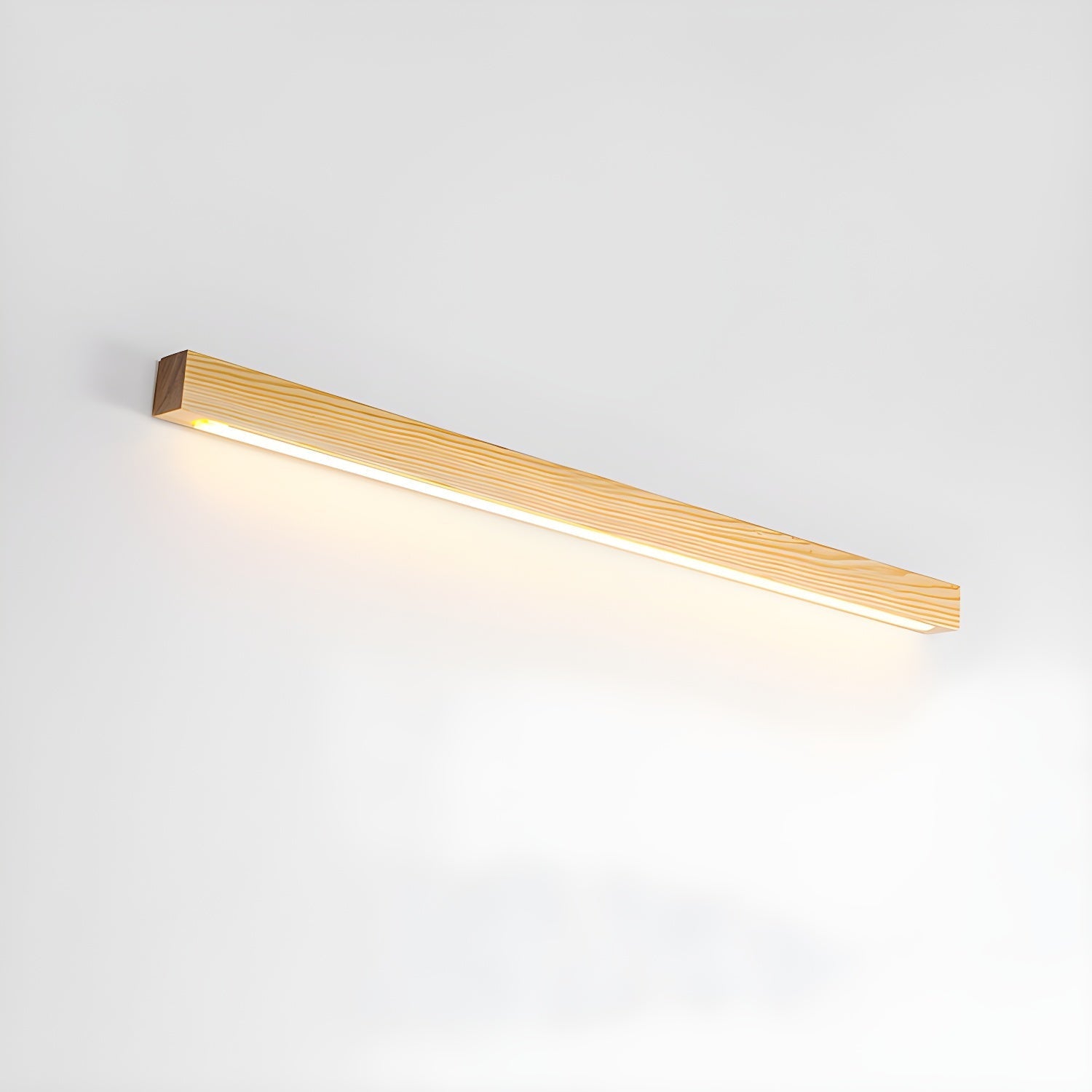 Meron Lineaire Houten Wandlamp