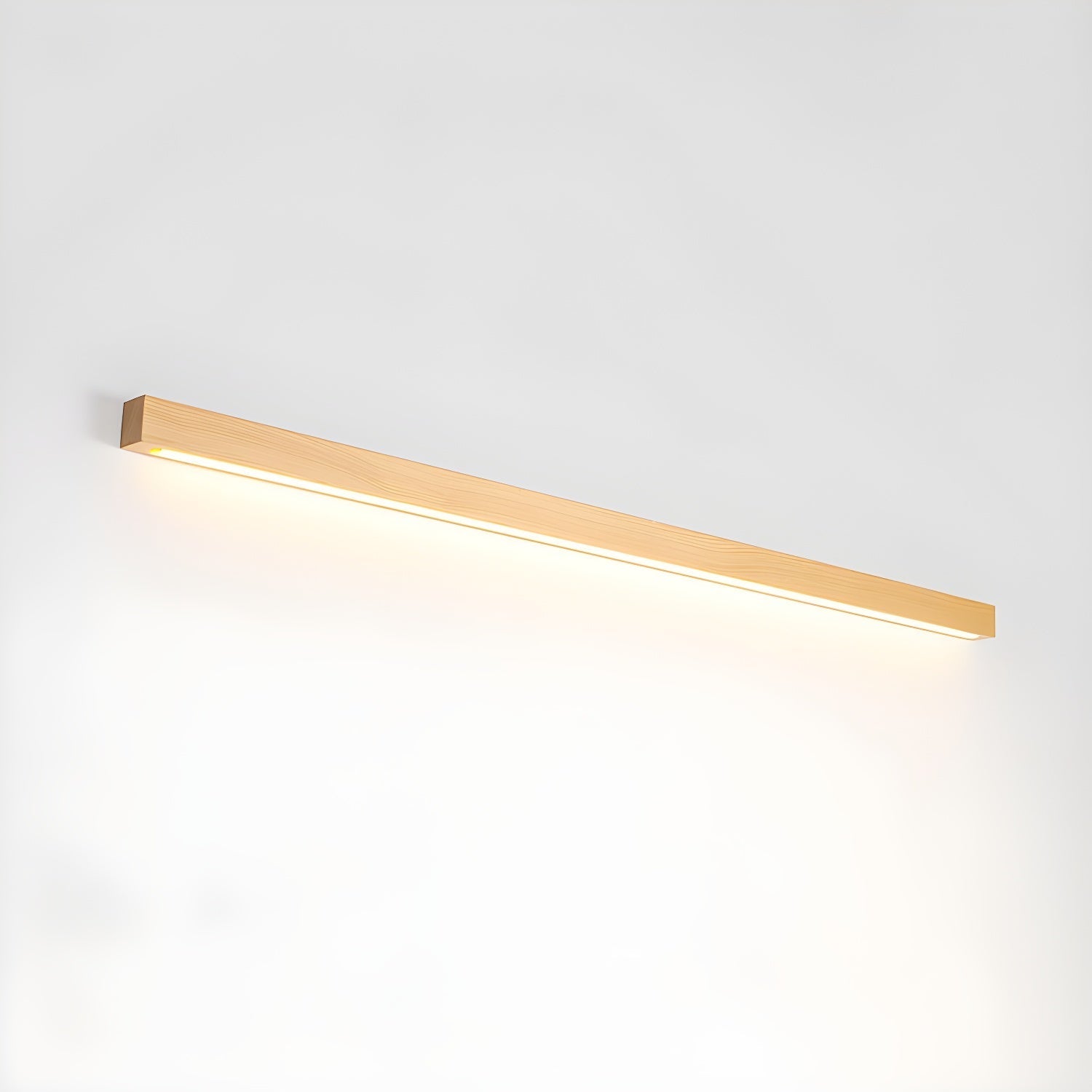 Meron Lineaire Houten Wandlamp