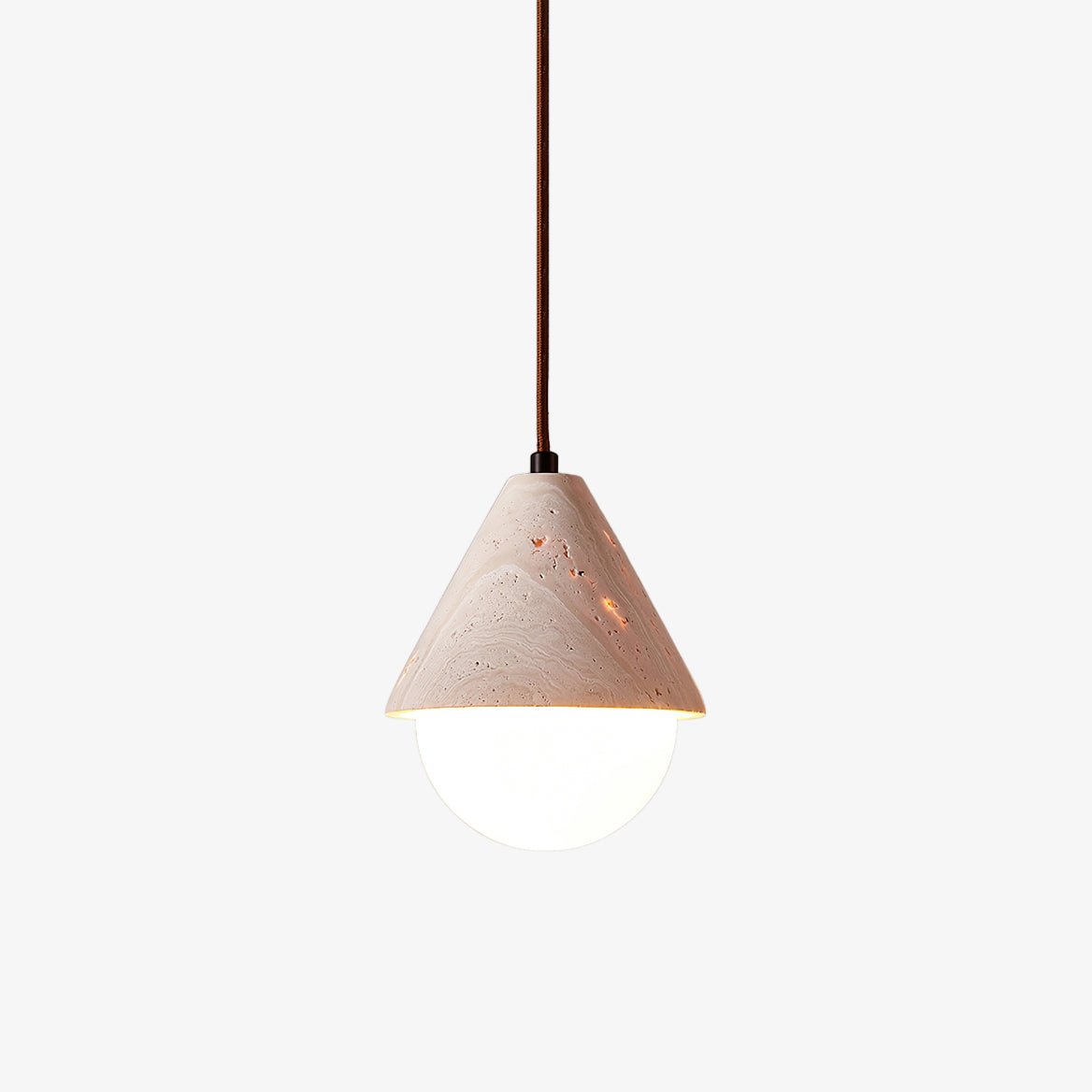 Alosim Travertijn Hanglamp